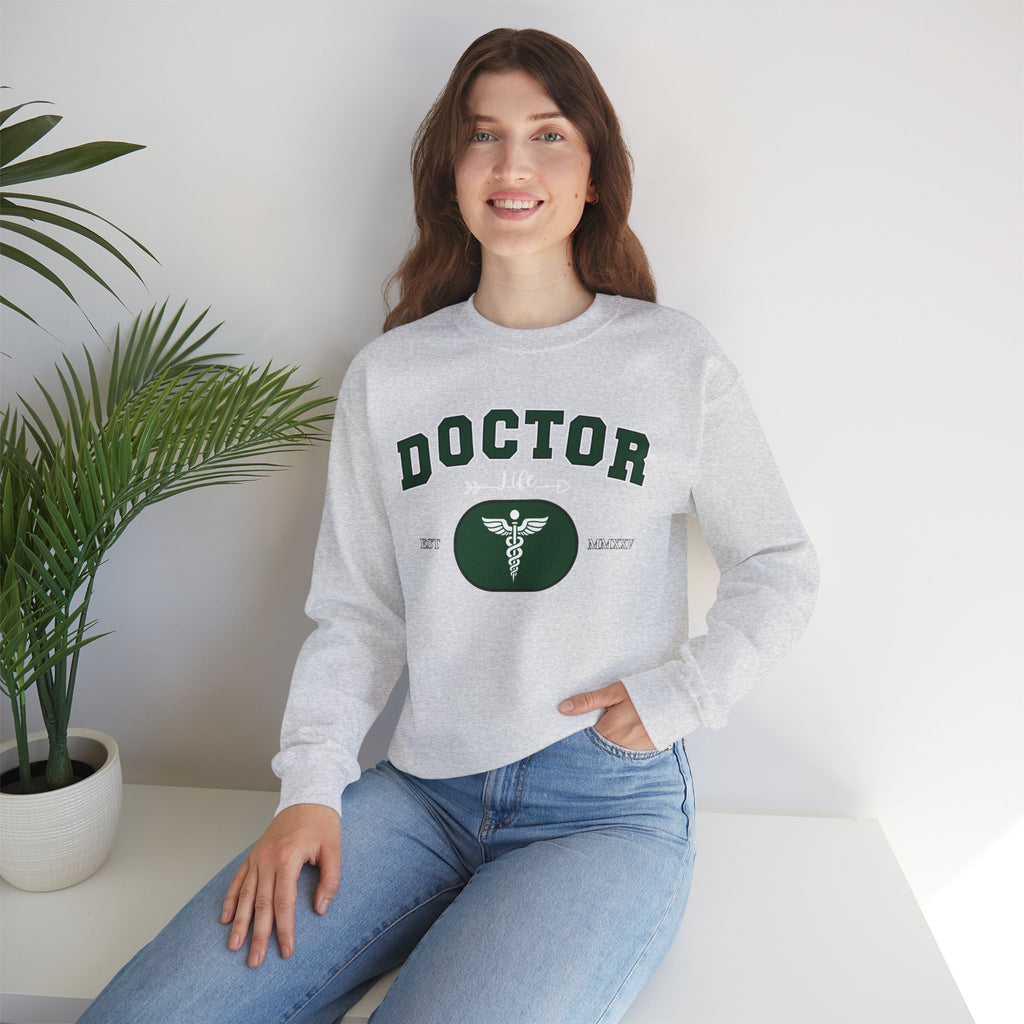 Doctor Crewneck Sweatshirt - Gift for Medical Professionals, Nursing Apparel, Medical Student Hoodie, Healthcare Worker Pride, Funny [...]