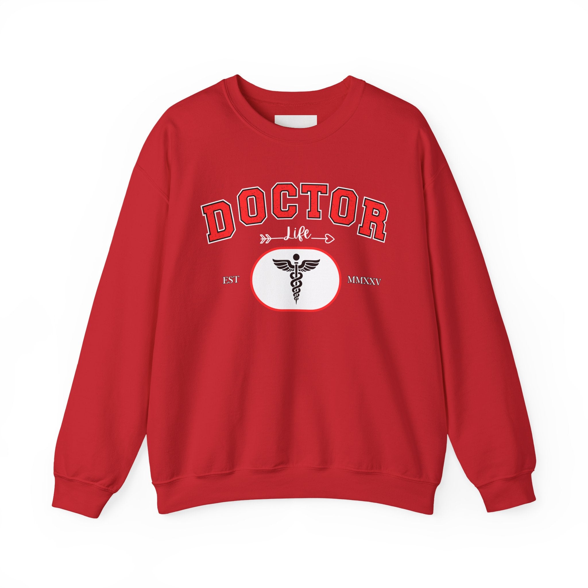 Doctor Crewneck Sweatshirt, Unisex Sweatshirt, Medical Gift, Graduation, Nurse Appreciation, Healthcare Apparel, Cozy Gift