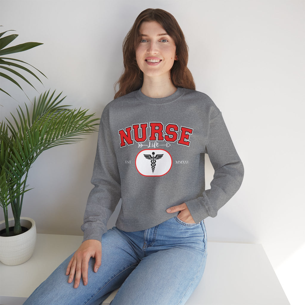 Nurse Sweatshirt | Cozy Crewneck for Healthcare Heroes, Gift for Nurses, Medical Apparel, Nurse Appreciation Week, Graduation Gift