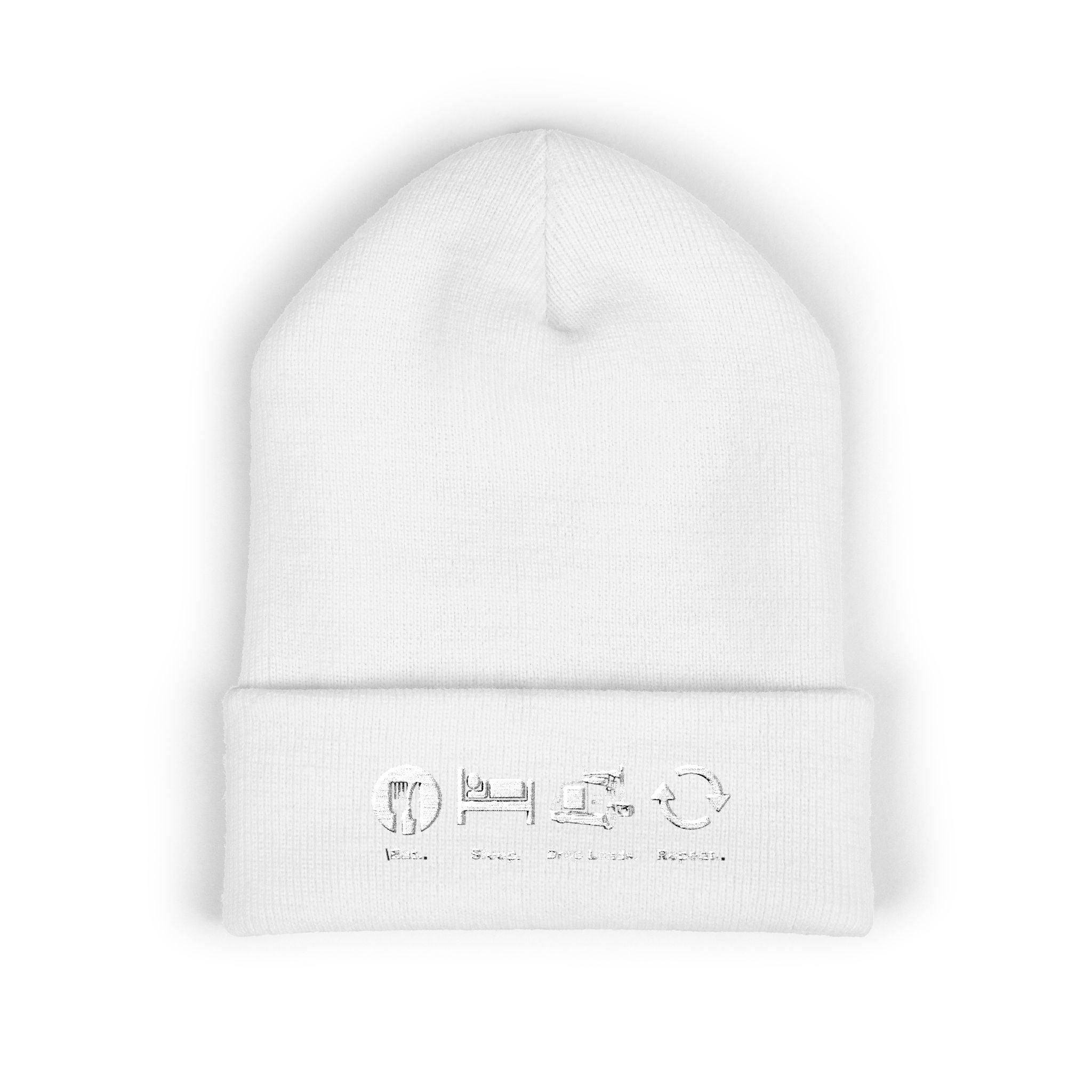 Embroidered Truck Driver Beanie