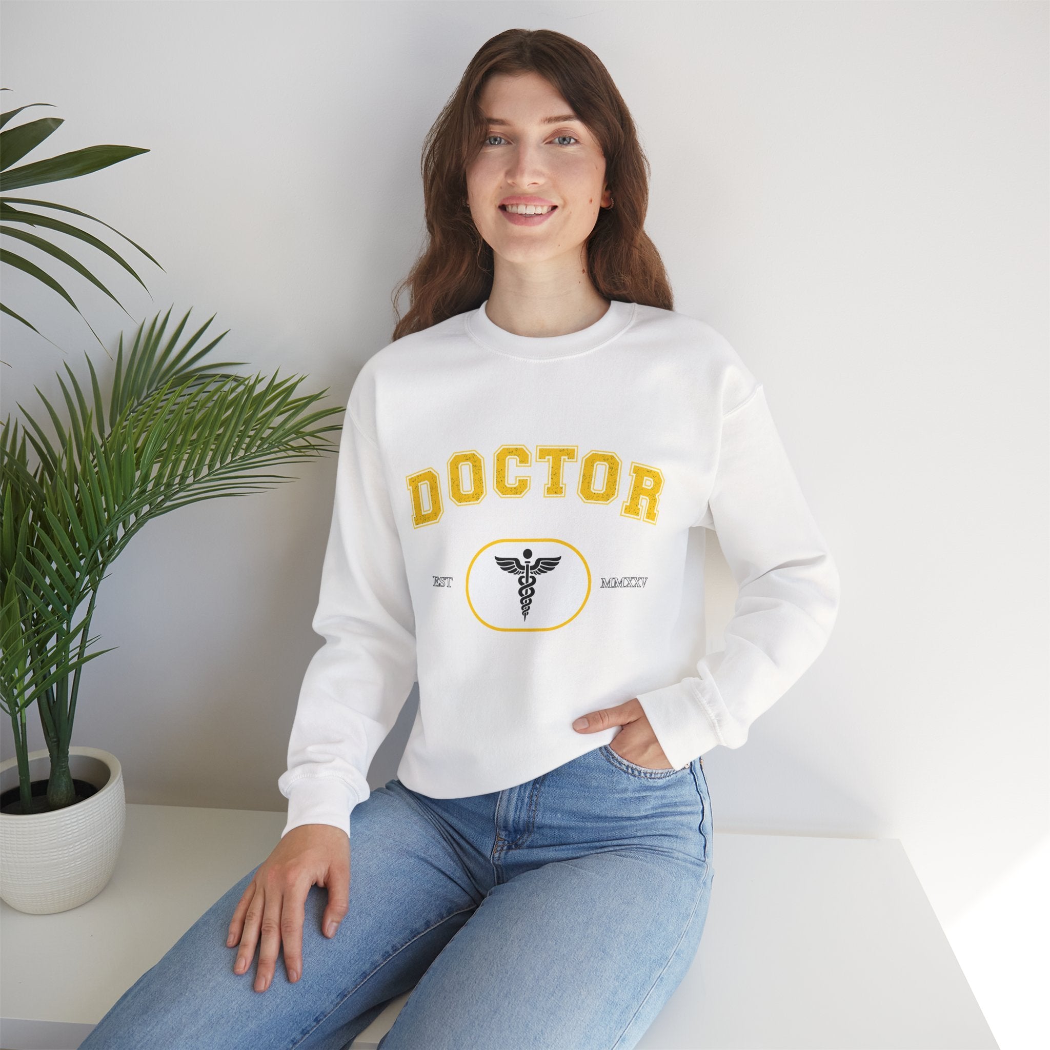 Doctor Crewneck Sweatshirt for Medical Professionals, Doctor Gift, Casual Wear, Medical Student Apparel, Unisex Sweatshirt, Healthcare [...]