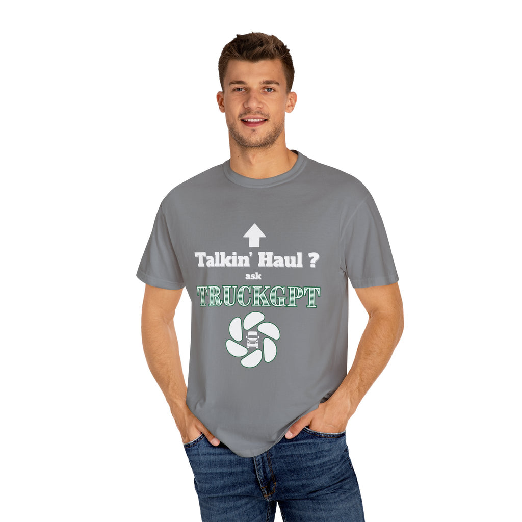 Casual Graphic Tee for Truck Enthusiasts, Perfect for Road Trips, Gifts, and Everyday Wear - Talkin' Haul?