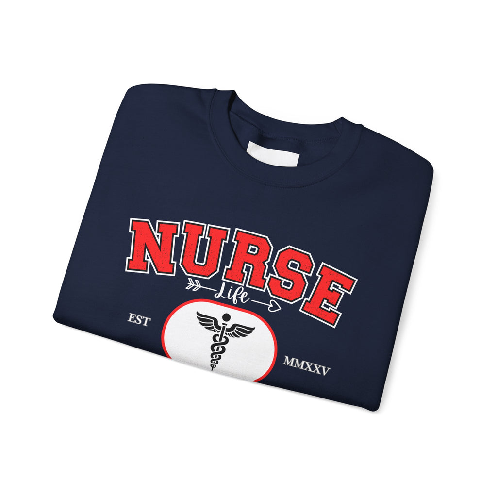 Nurse Sweatshirt | Cozy Crewneck for Healthcare Heroes, Gift for Nurses, Medical Apparel, Nurse Appreciation Week, Graduation Gift