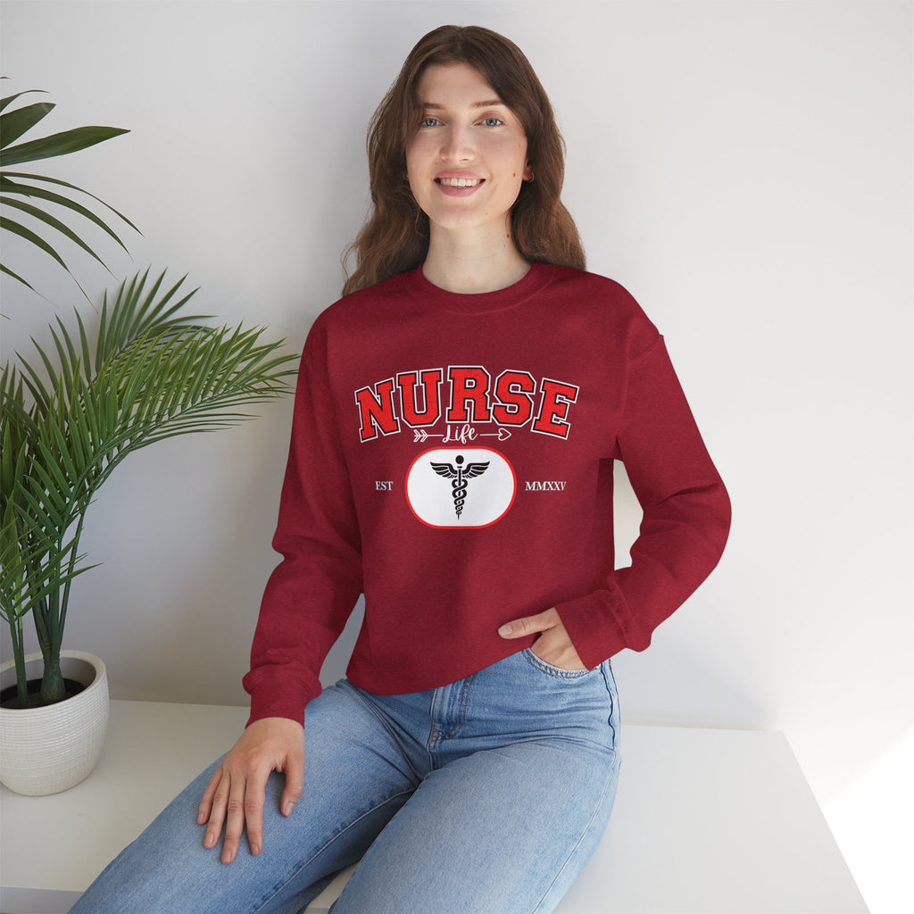 Nurse Sweatshirt | Cozy Crewneck for Healthcare Heroes, Gift for Nurses, Medical Apparel, Nurse Appreciation Week, Graduation Gift