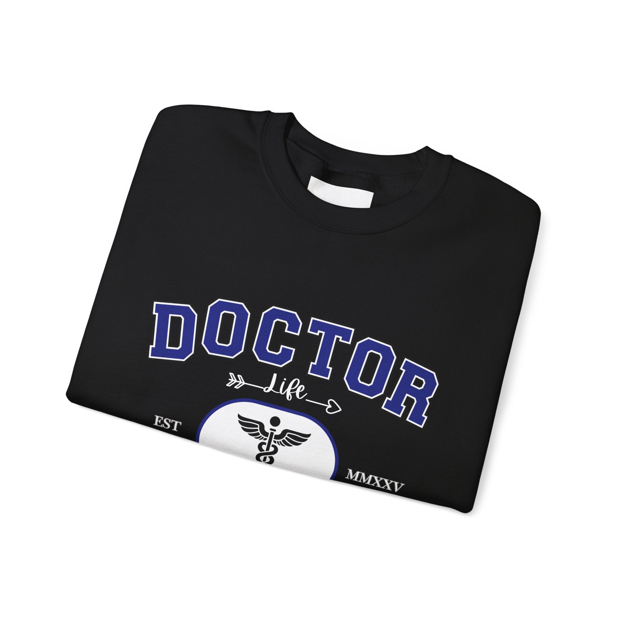 Doctor Graphic Crewneck Sweatshirt | Cozy Gift for Healthcare Workers, Nurse Appreciation, Medical Student Hoodie, Everyday Comfort Wear