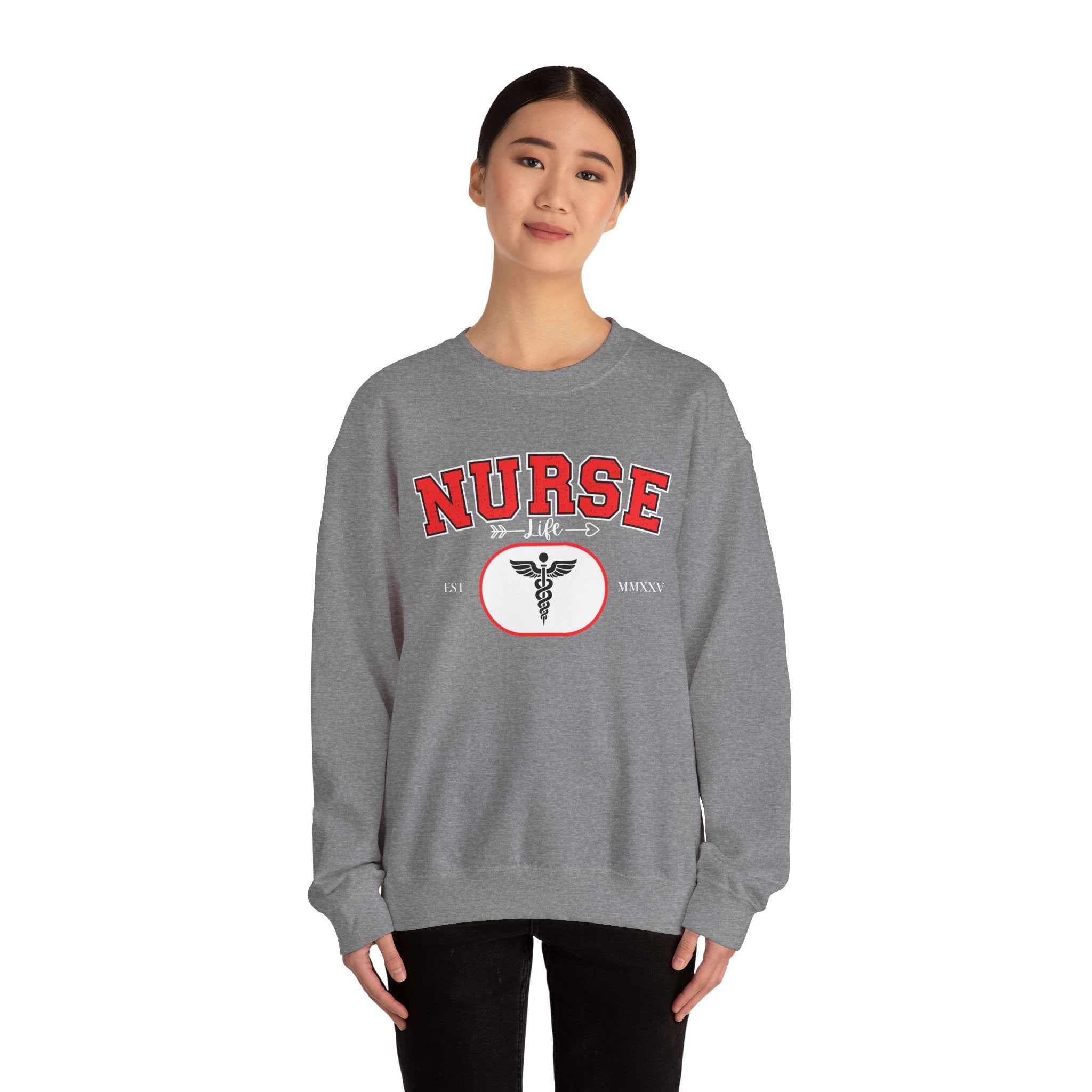 Nurse Sweatshirt | Cozy Crewneck for Healthcare Heroes, Gift for Nurses, Medical Apparel, Nurse Appreciation Week, Graduation Gift