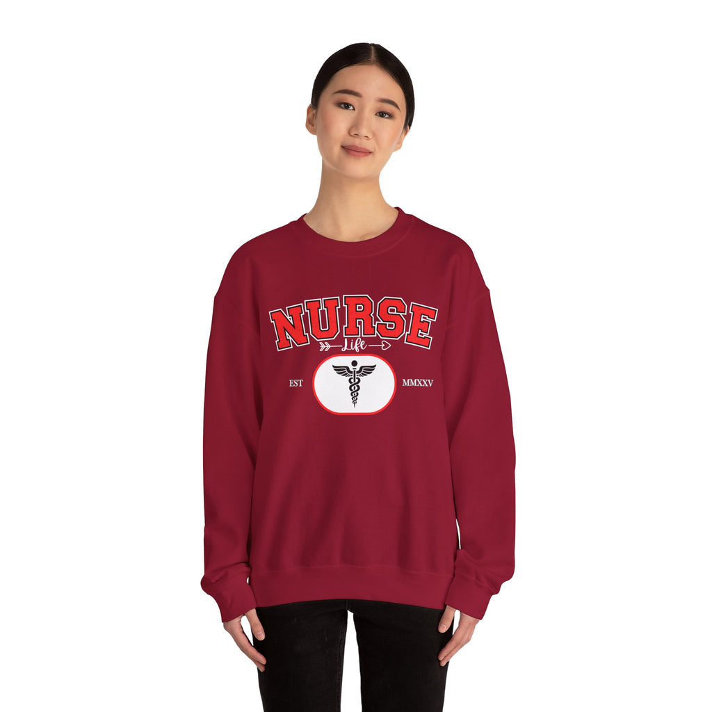 Nurse Sweatshirt | Cozy Crewneck for Healthcare Heroes, Gift for Nurses, Medical Apparel, Nurse Appreciation Week, Graduation Gift