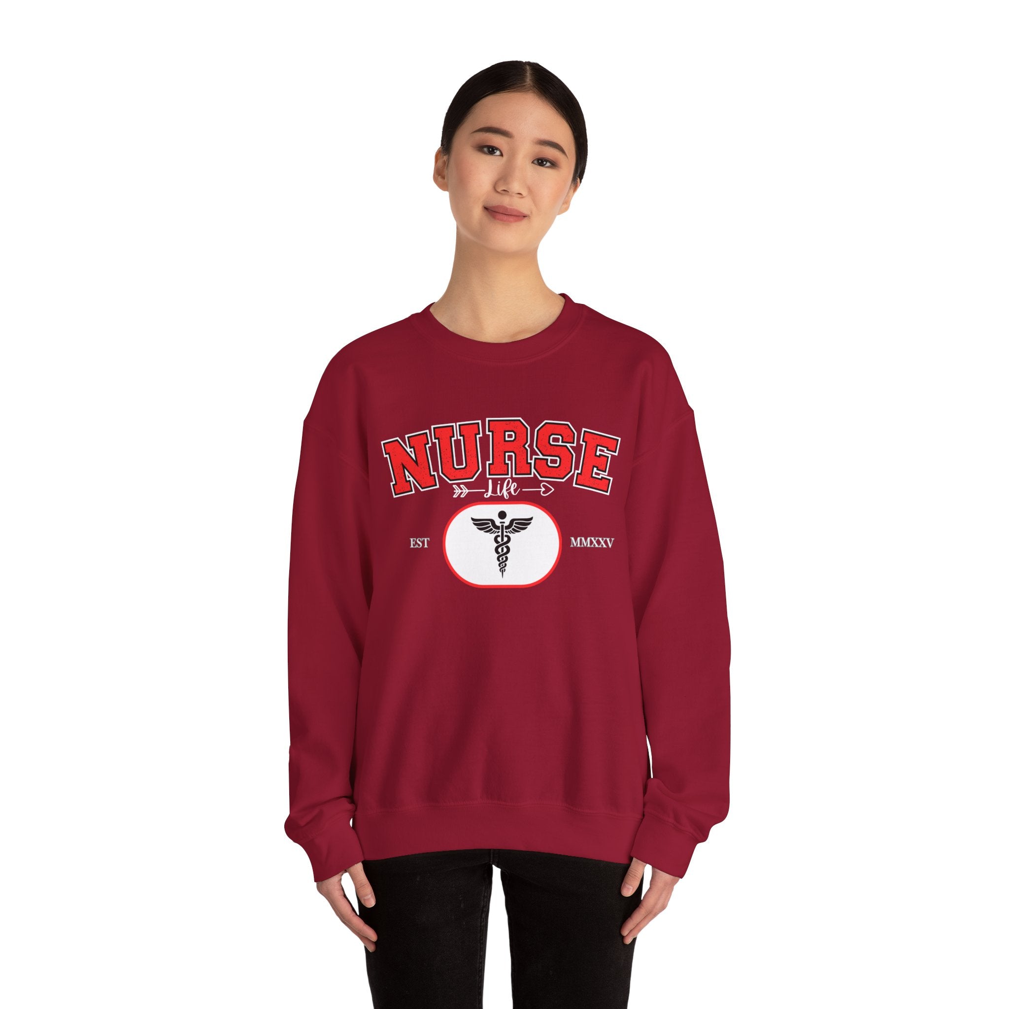 Nurse Sweatshirt | Cozy Crewneck for Healthcare Heroes, Gift for Nurses, Medical Apparel, Nurse Appreciation Week, Graduation Gift