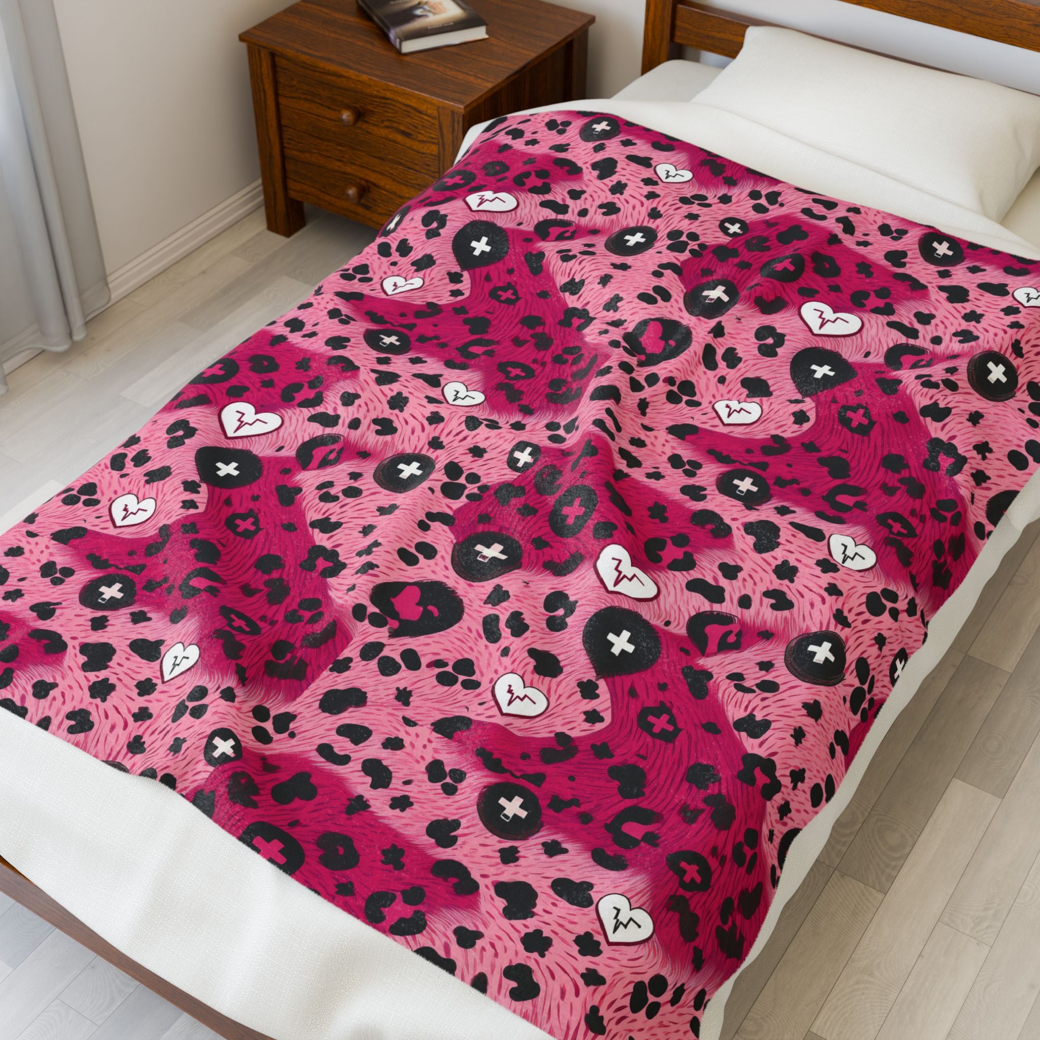 Throw Blanket Medical and Healthcare Designs - Velveteen Plush