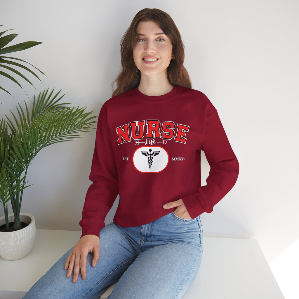 Nurse Sweatshirt | Cozy Crewneck for Healthcare Heroes, Gift for Nurses, Medical Apparel, Nurse Appreciation Week, Graduation Gift