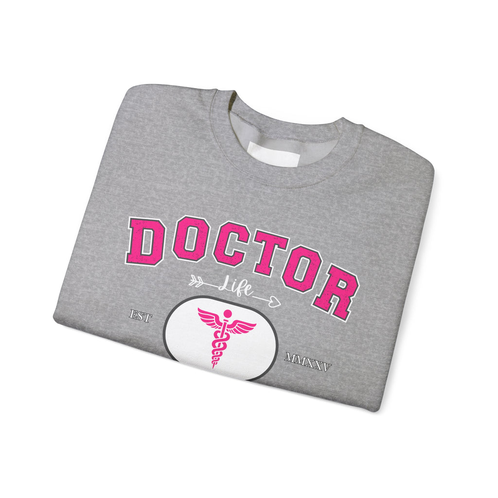Cute Doctor Sweatshirt, Unisex Crewneck for Medical Professionals, Gift for Healthcare Workers, Funny Nursing Apparel, Cozy Medical [...]
