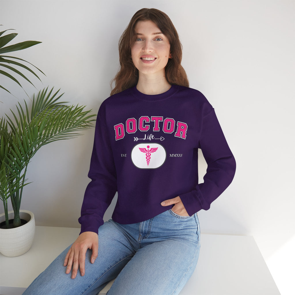 Cute Doctor Sweatshirt, Unisex Crewneck for Medical Professionals, Gift for Healthcare Workers, Funny Nursing Apparel, Cozy Medical [...]