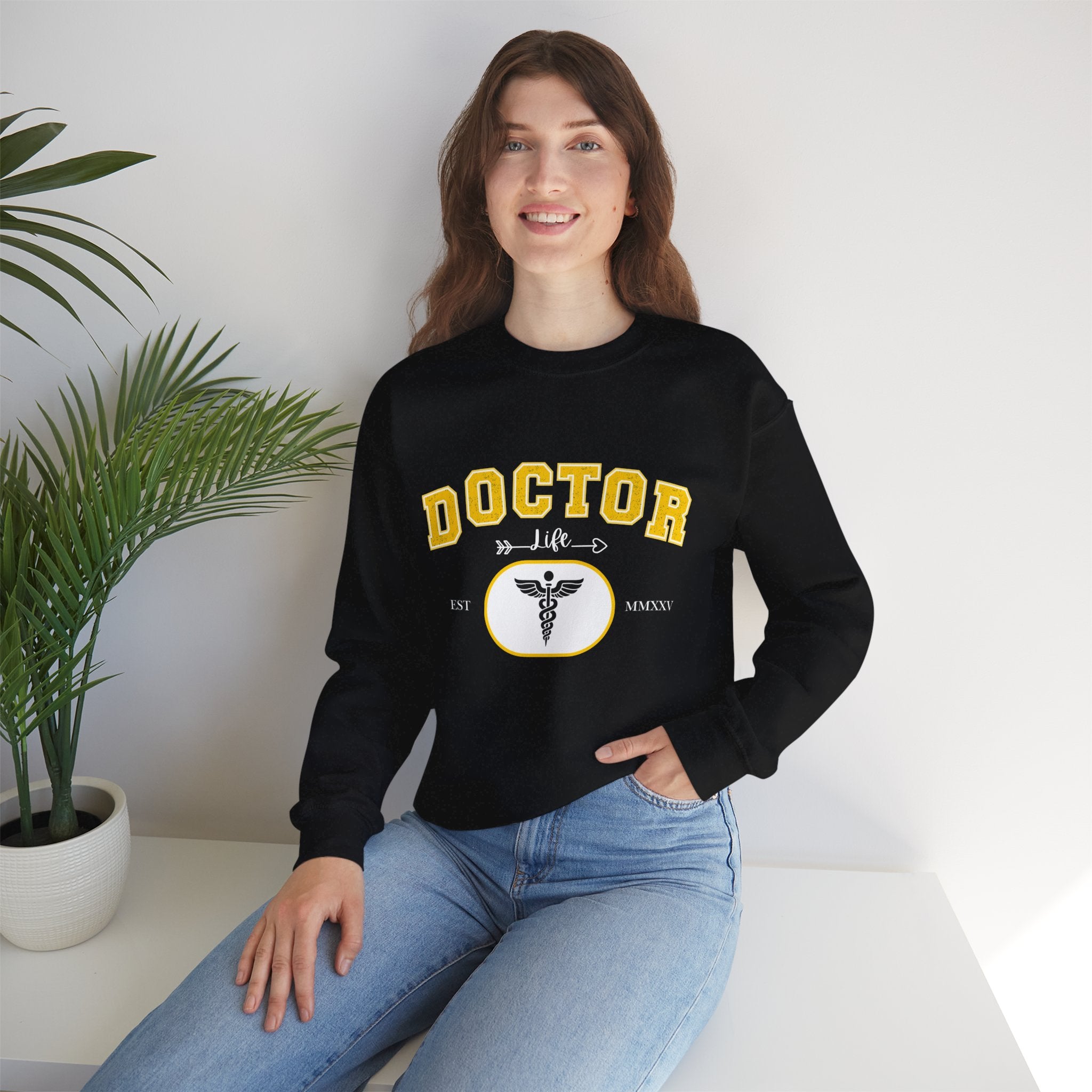Doctor Crewneck Sweatshirt for Medical Professionals, Doctor Gift, Casual Wear, Medical Student Apparel, Unisex Sweatshirt, Healthcare [...]