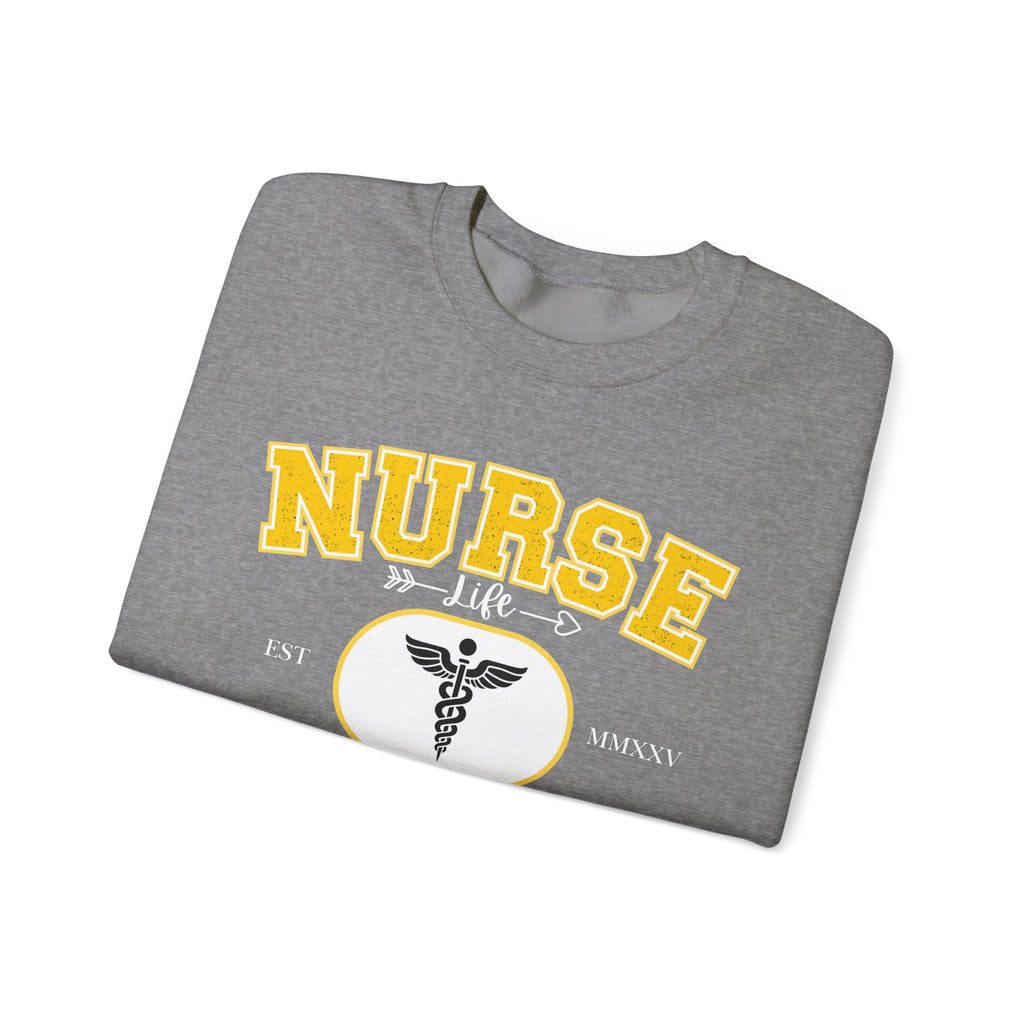 Nurse Sweatshirt | Cozy Crewneck for Healthcare Heroes, Gift for Nurses, Medical Apparel, Nurse Appreciation Week, Graduation Gift