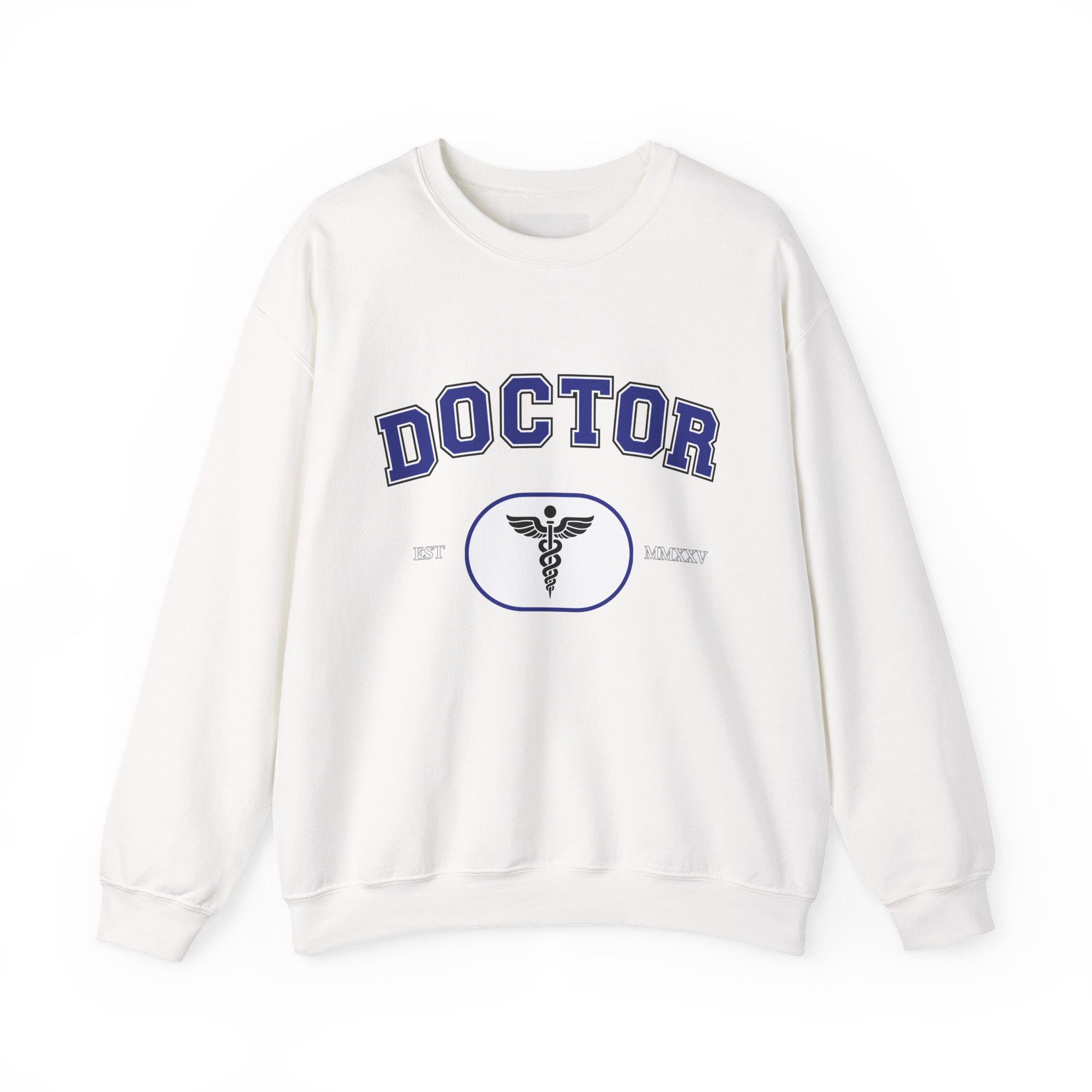 Doctor Graphic Crewneck Sweatshirt | Cozy Gift for Healthcare Workers, Nurse Appreciation, Medical Student Hoodie, Everyday Comfort Wear