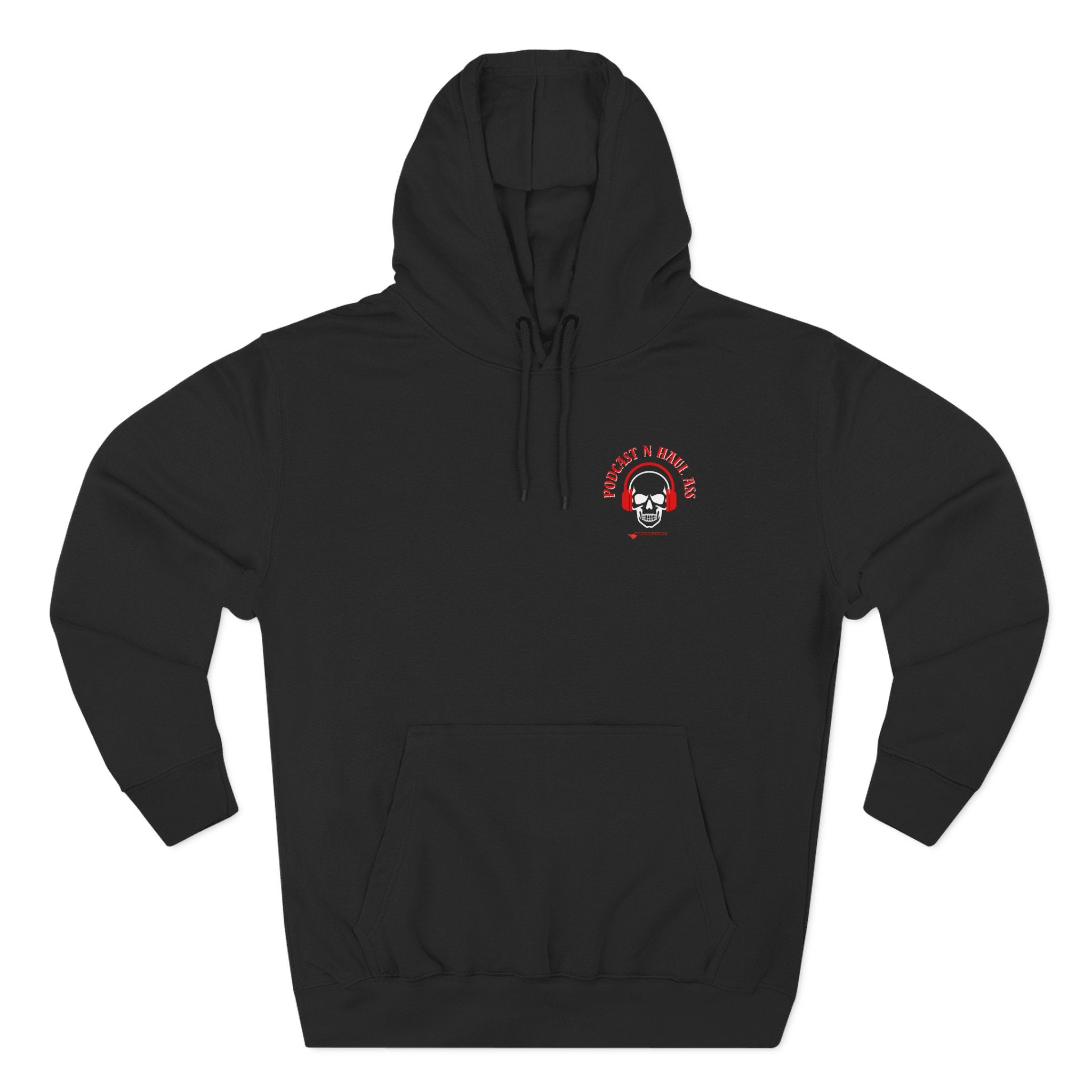 Trucking Podcast Haul Ass Fleece Hoodie, Cozy Streetwear, Gift for Podcast Lovers, Casual Wear, Trendy Hoodie, Comfortable Layer