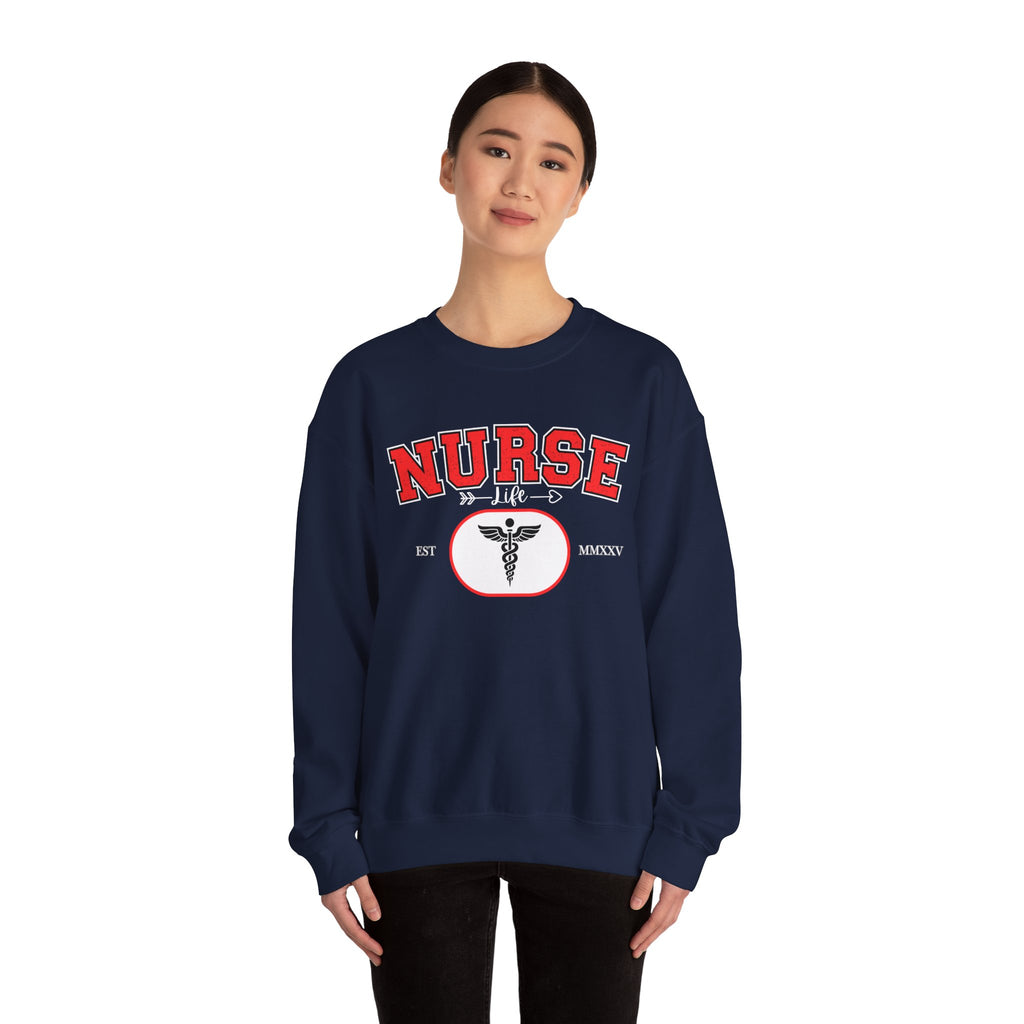 Nurse Sweatshirt | Cozy Crewneck for Healthcare Heroes, Gift for Nurses, Medical Apparel, Nurse Appreciation Week, Graduation Gift