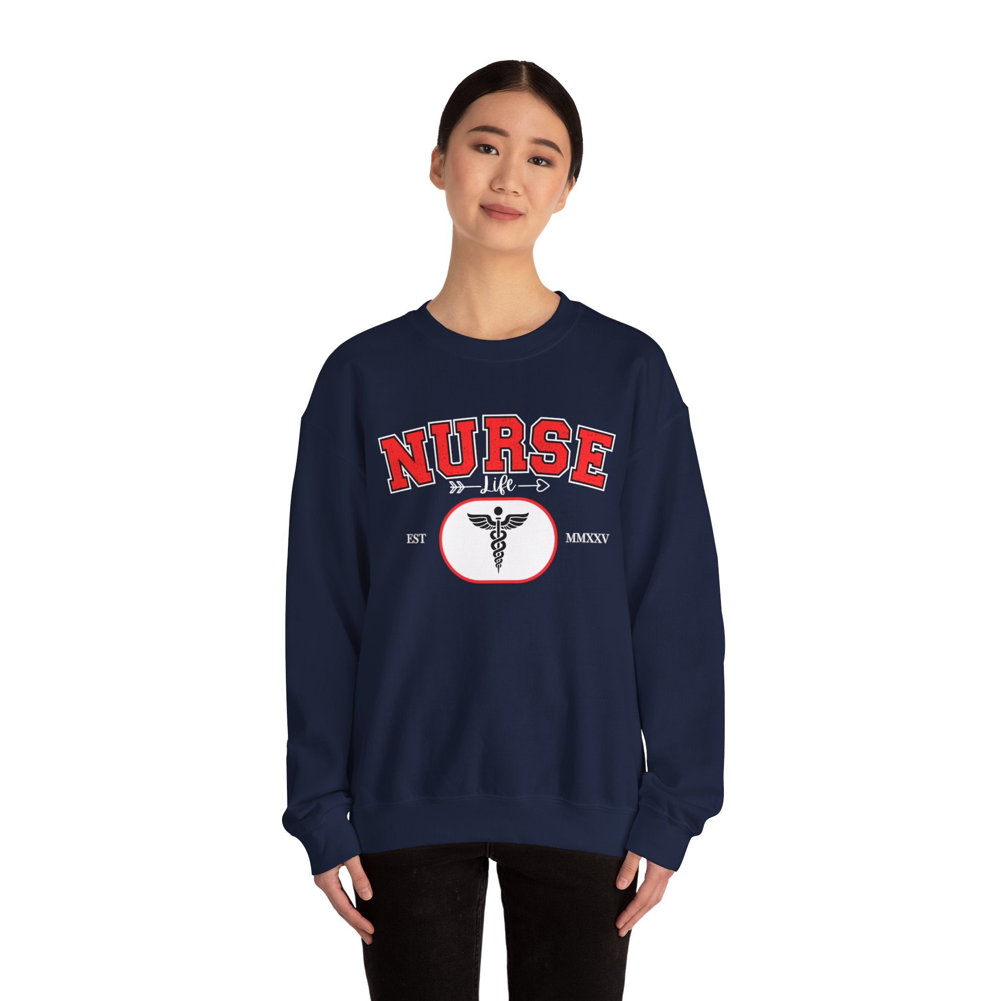 Nurse Sweatshirt | Cozy Crewneck for Healthcare Heroes, Gift for Nurses, Medical Apparel, Nurse Appreciation Week, Graduation Gift