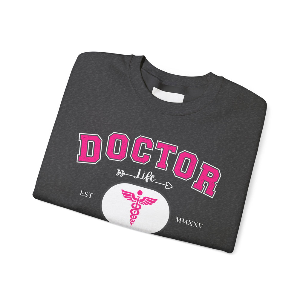 Cute Doctor Sweatshirt, Unisex Crewneck for Medical Professionals, Gift for Healthcare Workers, Funny Nursing Apparel, Cozy Medical [...]