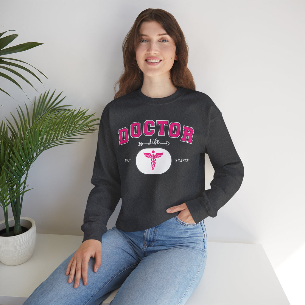 Cute Doctor Sweatshirt, Unisex Crewneck for Medical Professionals, Gift for Healthcare Workers, Funny Nursing Apparel, Cozy Medical [...]