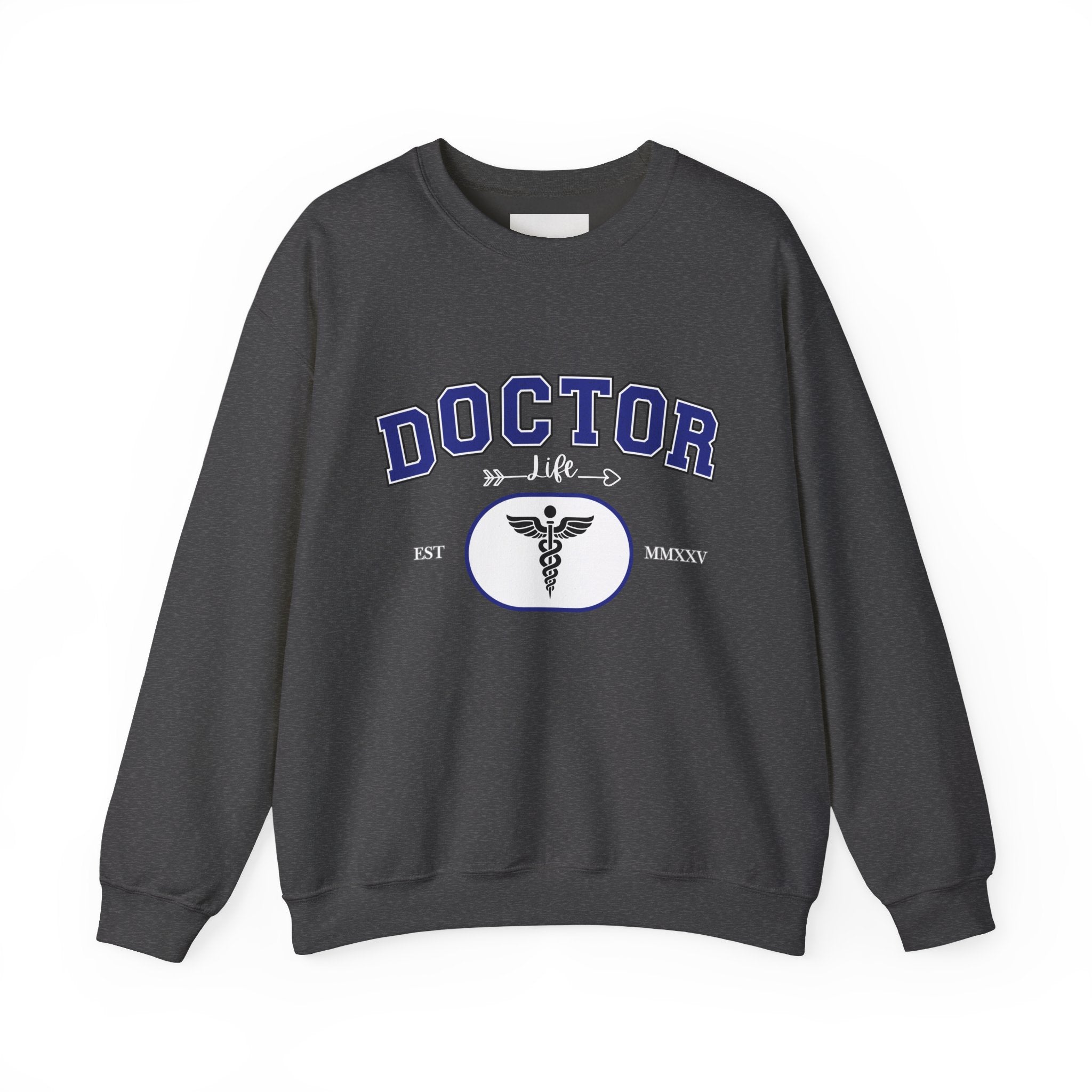 Doctor Graphic Crewneck Sweatshirt | Cozy Gift for Healthcare Workers, Nurse Appreciation, Medical Student Hoodie, Everyday Comfort Wear