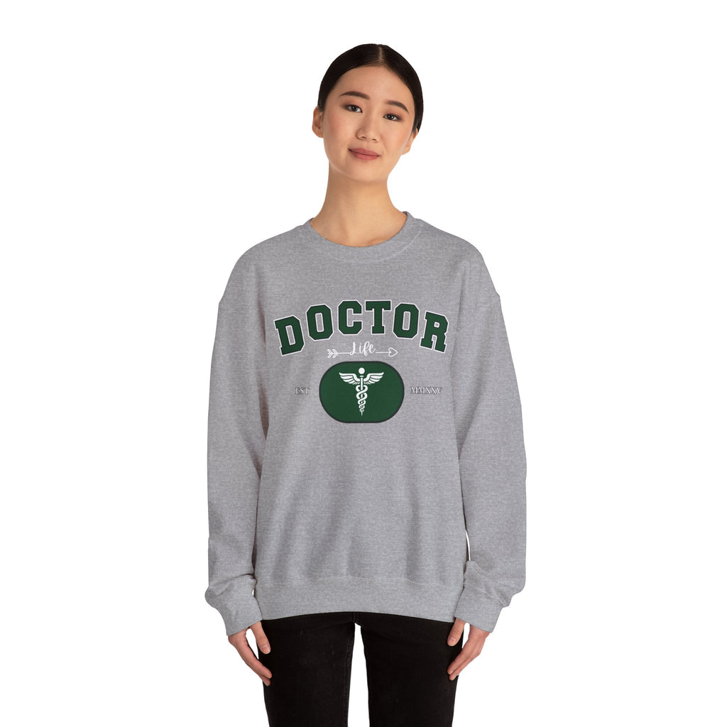 Doctor Crewneck Sweatshirt - Gift for Medical Professionals, Nursing Apparel, Medical Student Hoodie, Healthcare Worker Pride, Funny [...]
