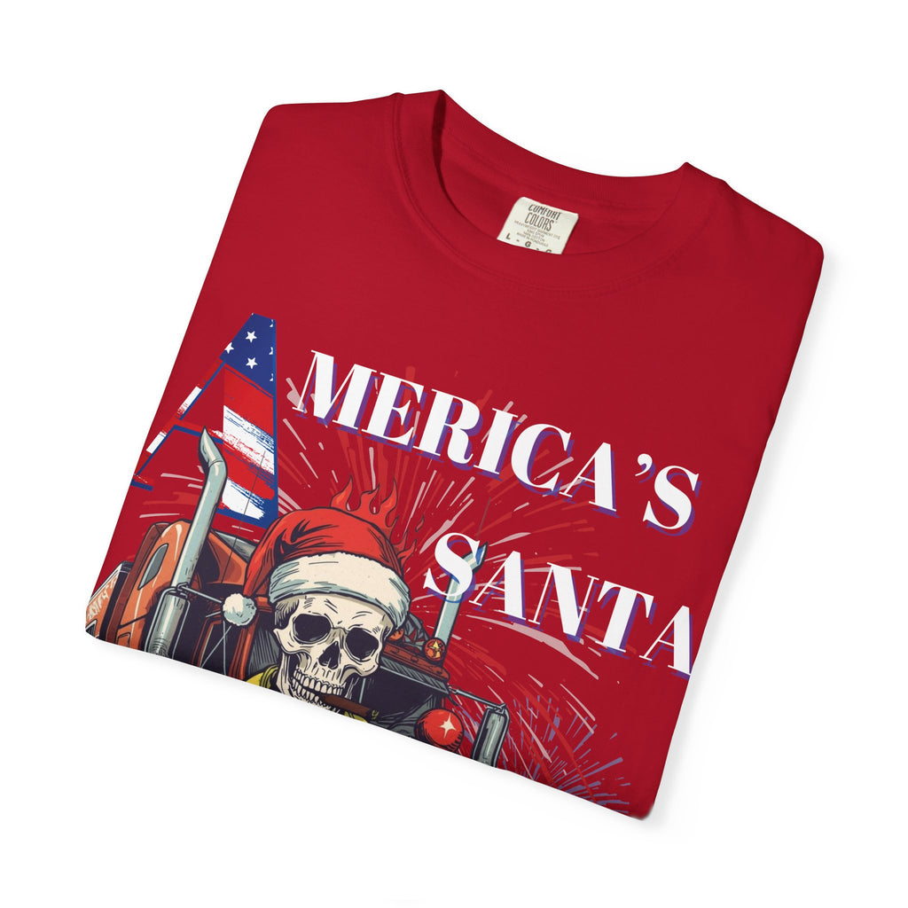 America's Santa Graphics Unisex Trucker tee Tee, Vintage Style T-Shirt, Halloween Costume, Christmas Gift, Unisex Apparel, Trendy Graphic Tee, [...]
