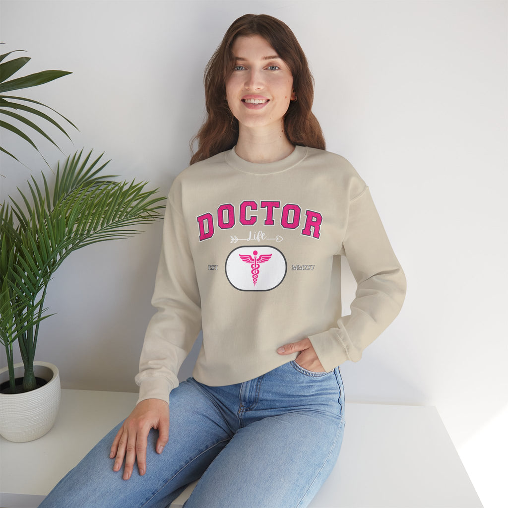 Cute Doctor Sweatshirt, Unisex Crewneck for Medical Professionals, Gift for Healthcare Workers, Funny Nursing Apparel, Cozy Medical [...]