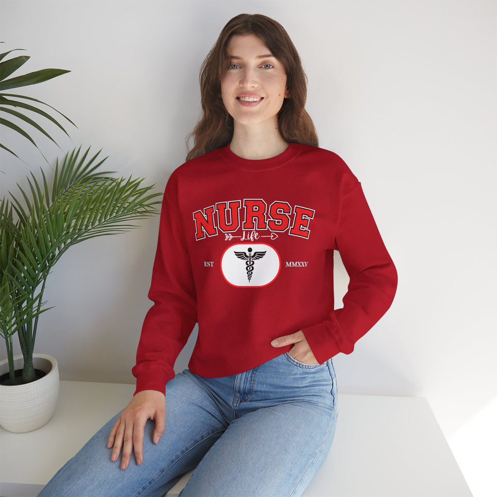 Nurse Sweatshirt | Cozy Crewneck for Healthcare Heroes, Gift for Nurses, Medical Apparel, Nurse Appreciation Week, Graduation Gift