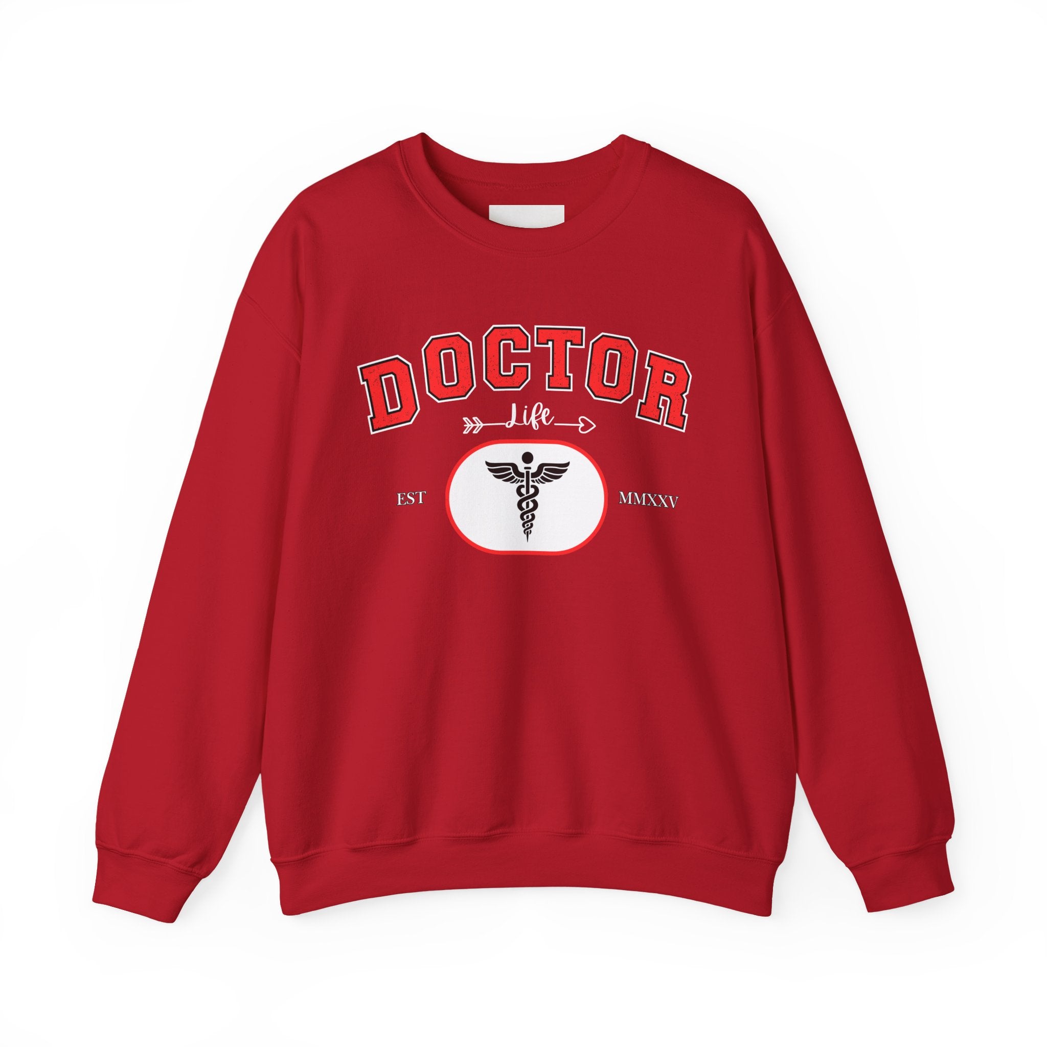 Doctor Crewneck Sweatshirt, Unisex Sweatshirt, Medical Gift, Graduation, Nurse Appreciation, Healthcare Apparel, Cozy Gift