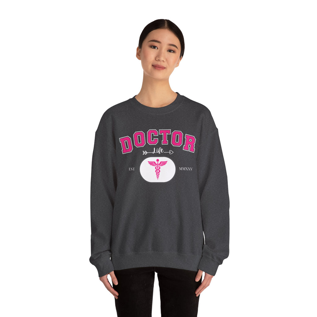 Cute Doctor Sweatshirt, Unisex Crewneck for Medical Professionals, Gift for Healthcare Workers, Funny Nursing Apparel, Cozy Medical [...]