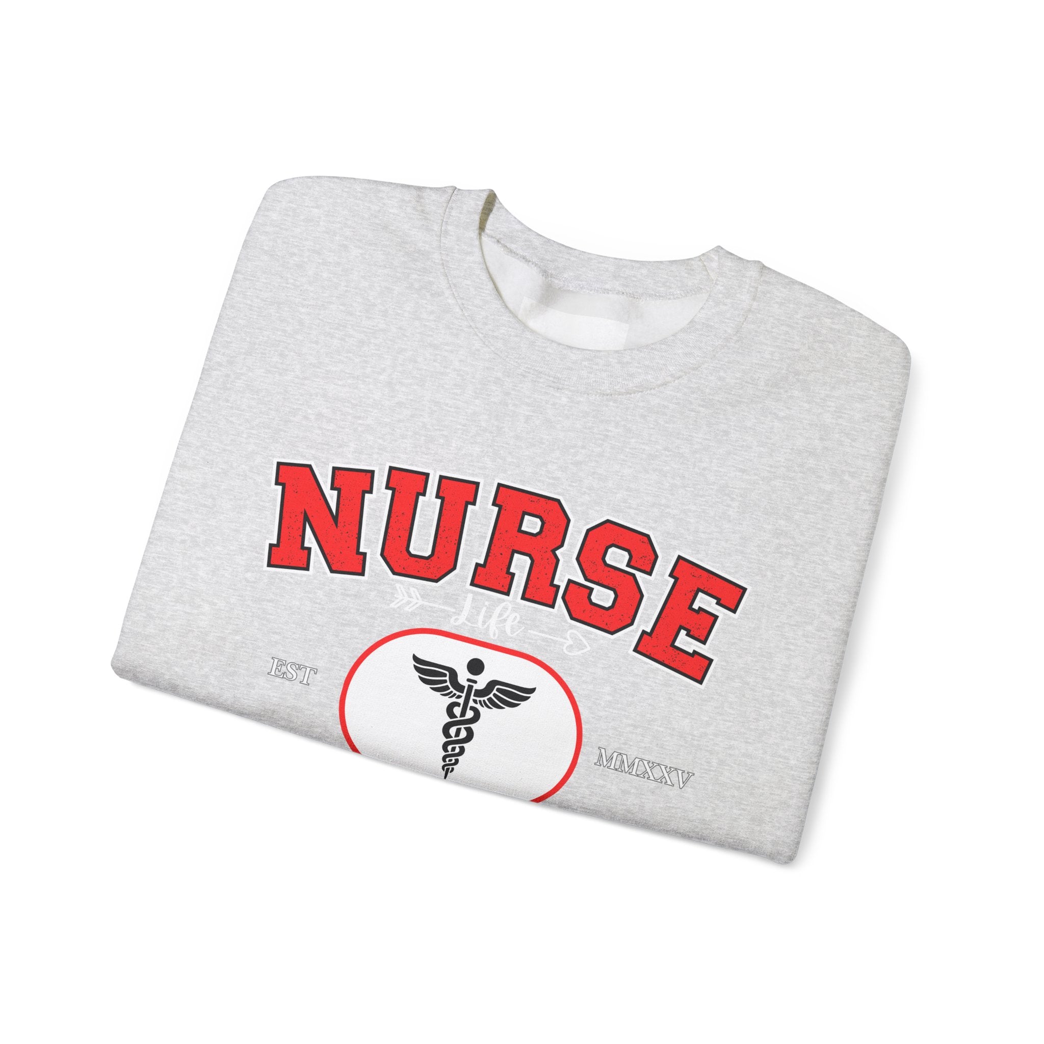 Nurse Sweatshirt | Cozy Crewneck for Healthcare Heroes, Gift for Nurses, Medical Apparel, Nurse Appreciation Week, Graduation Gift