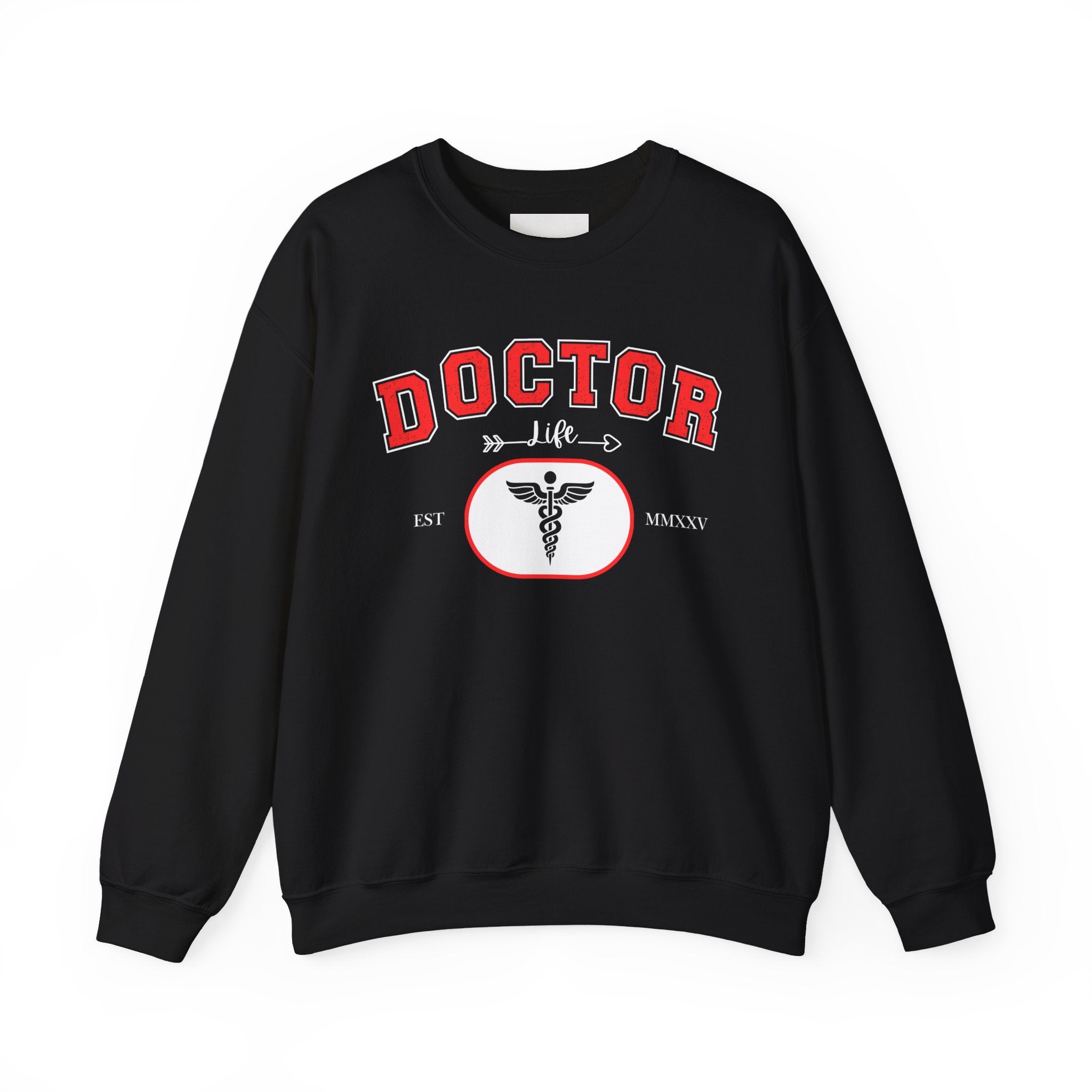 Doctor Crewneck Sweatshirt, Unisex Sweatshirt, Medical Gift, Graduation, Nurse Appreciation, Healthcare Apparel, Cozy Gift