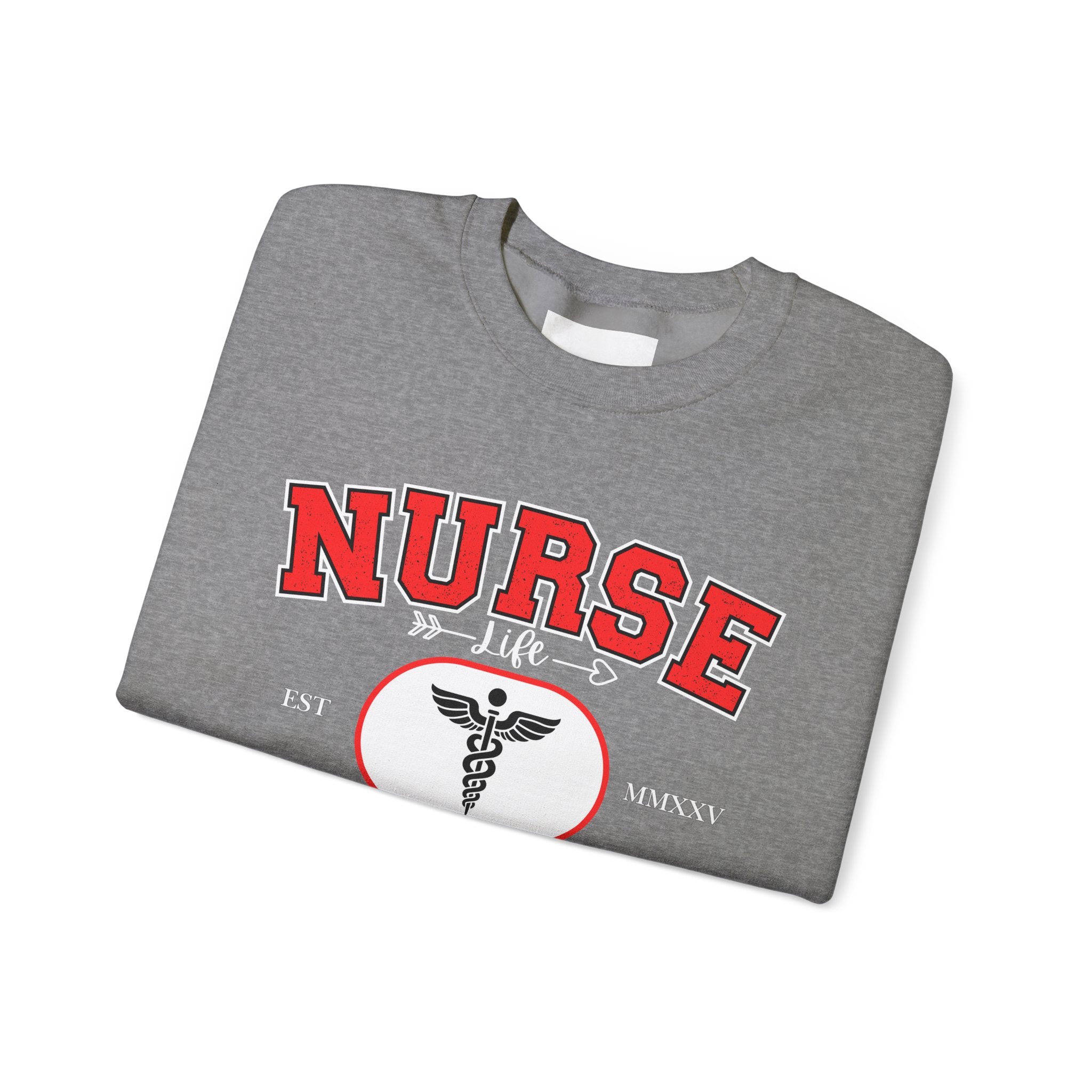 Nurse Sweatshirt | Cozy Crewneck for Healthcare Heroes, Gift for Nurses, Medical Apparel, Nurse Appreciation Week, Graduation Gift