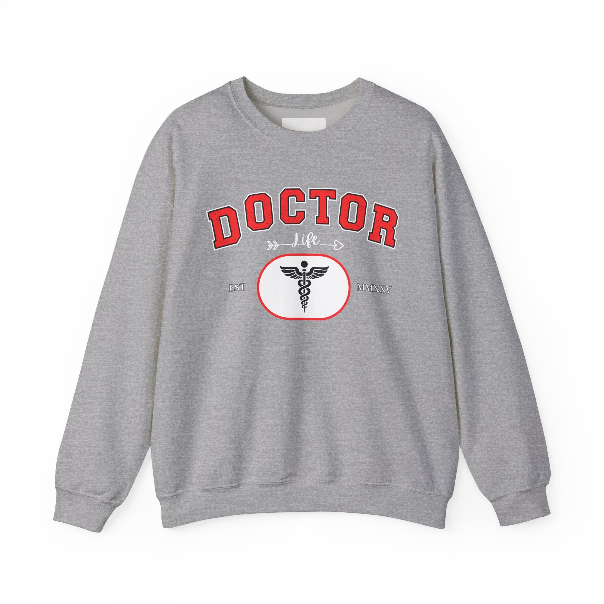Doctor Crewneck Sweatshirt, Unisex Sweatshirt, Medical Gift, Graduation, Nurse Appreciation, Healthcare Apparel, Cozy Gift