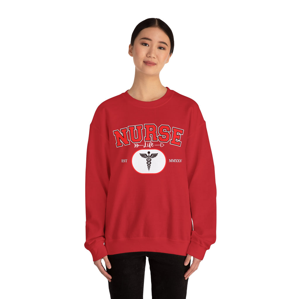 Nurse Sweatshirt | Cozy Crewneck for Healthcare Heroes, Gift for Nurses, Medical Apparel, Nurse Appreciation Week, Graduation Gift