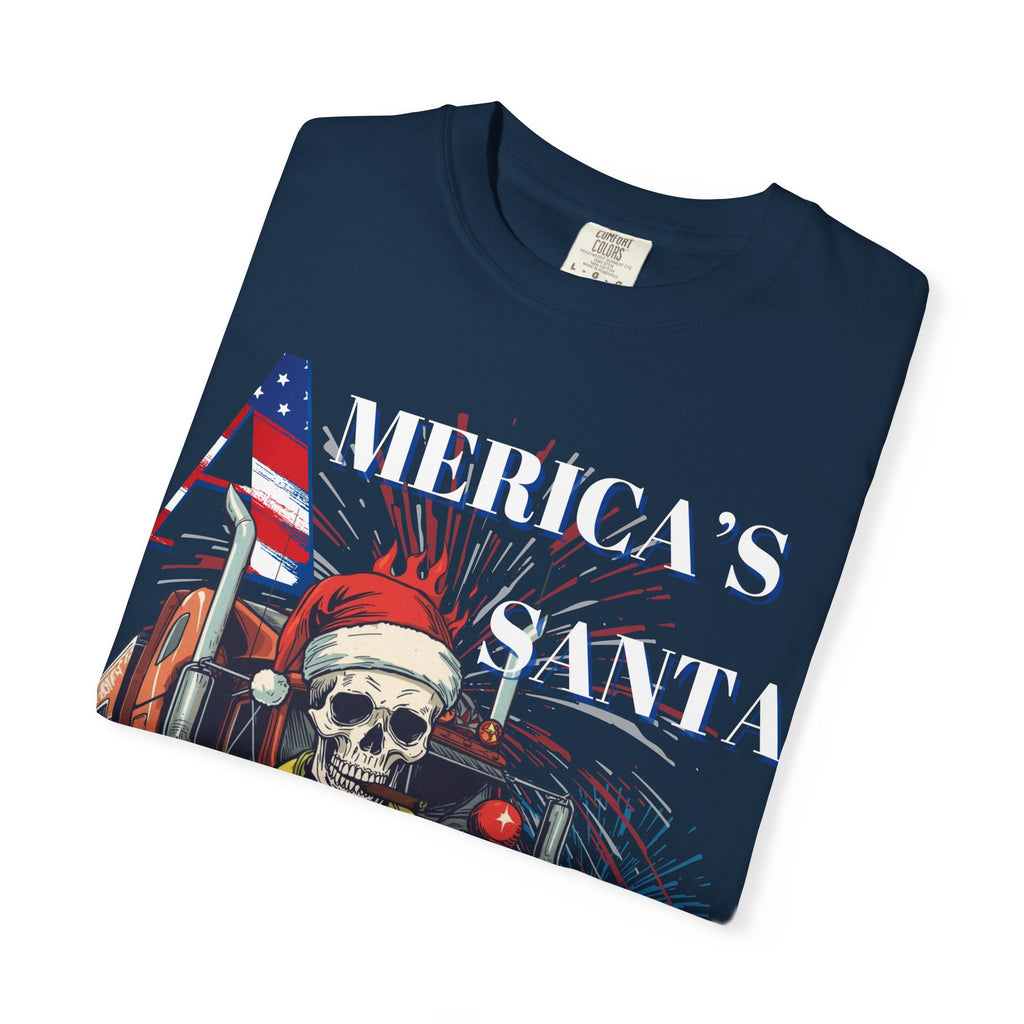 America's Santa Graphics Unisex Trucker tee Tee, Vintage Style T-Shirt, Halloween Costume, Christmas Gift, Unisex Apparel, Trendy Graphic Tee, [...]