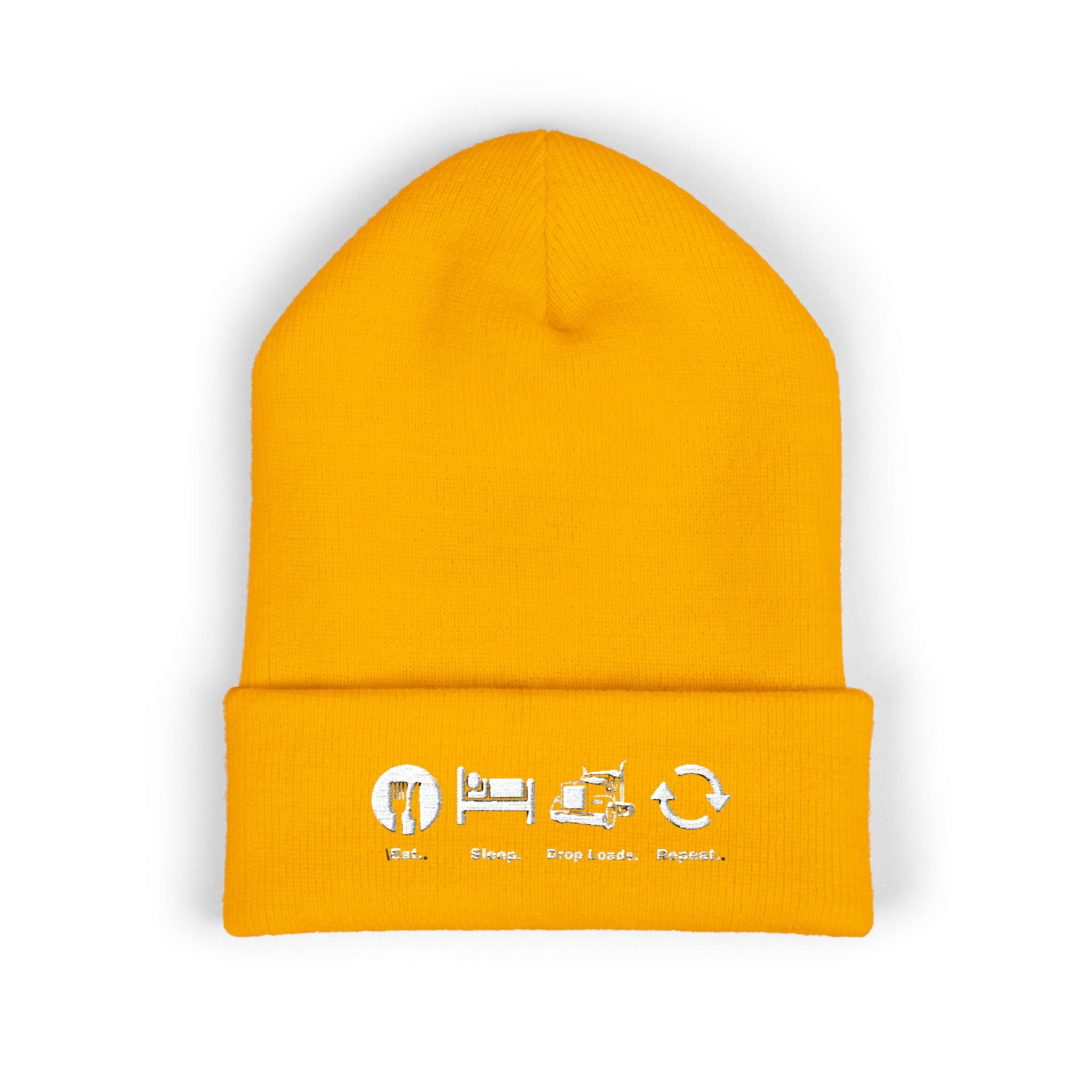 Embroidered Truck Driver Beanie