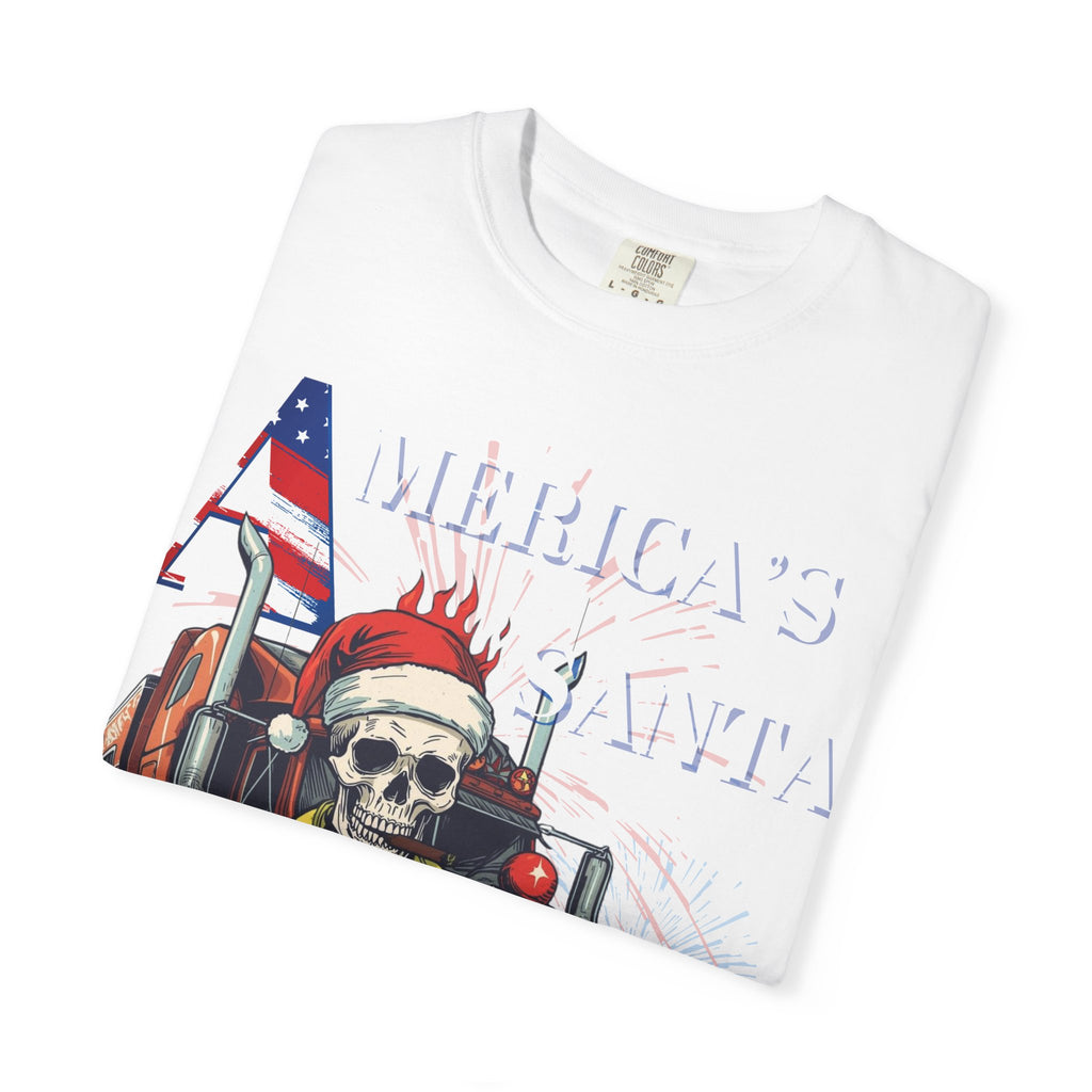 America's Santa Graphics Unisex Trucker tee Tee, Vintage Style T-Shirt, Halloween Costume, Christmas Gift, Unisex Apparel, Trendy Graphic Tee, [...]