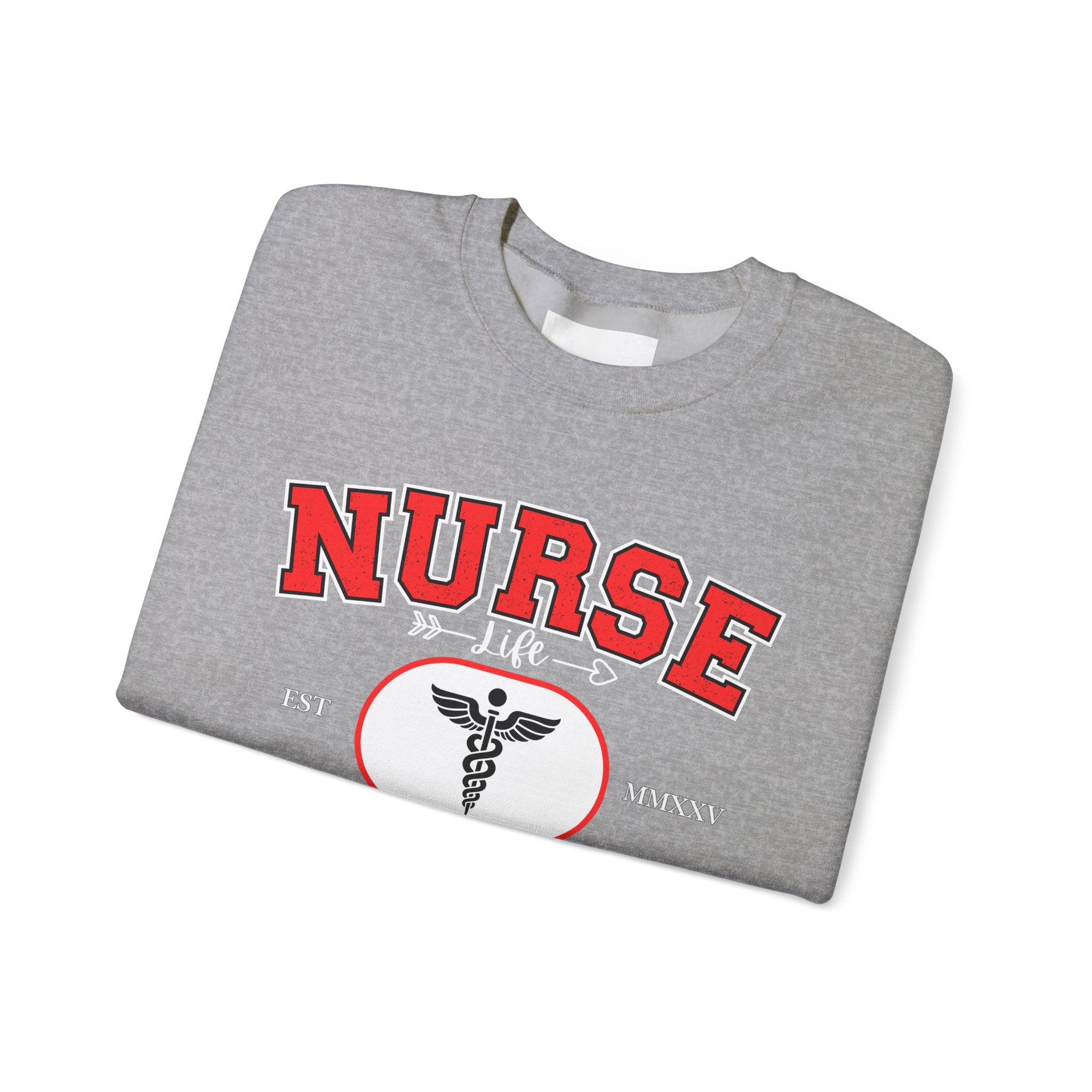Nurse Sweatshirt | Cozy Crewneck for Healthcare Heroes, Gift for Nurses, Medical Apparel, Nurse Appreciation Week, Graduation Gift
