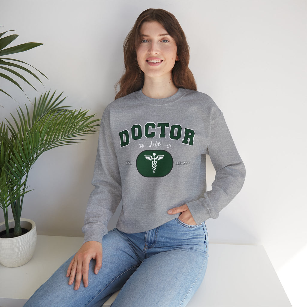 Doctor Crewneck Sweatshirt - Gift for Medical Professionals, Nursing Apparel, Medical Student Hoodie, Healthcare Worker Pride, Funny [...]