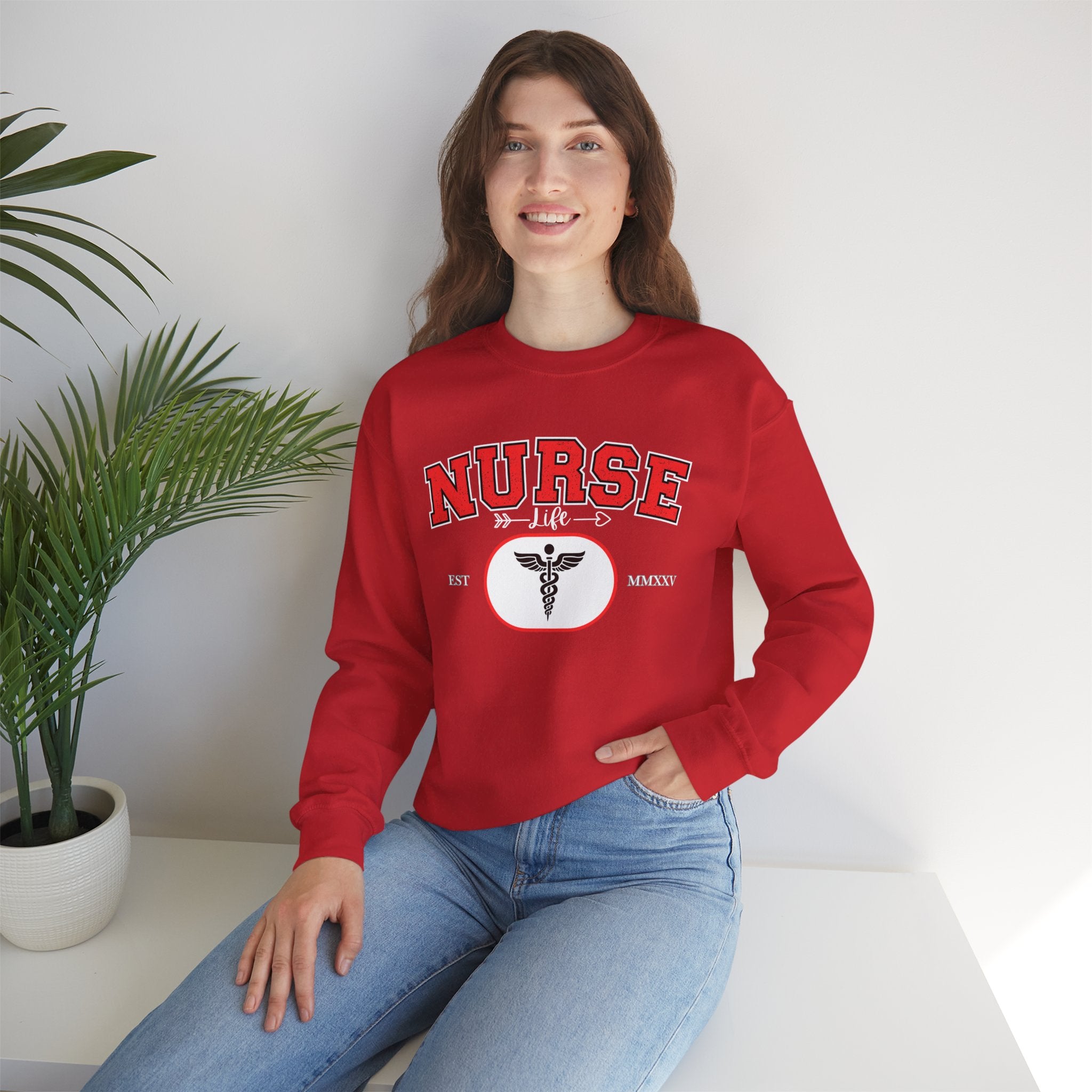 Nurse Sweatshirt | Cozy Crewneck for Healthcare Heroes, Gift for Nurses, Medical Apparel, Nurse Appreciation Week, Graduation Gift