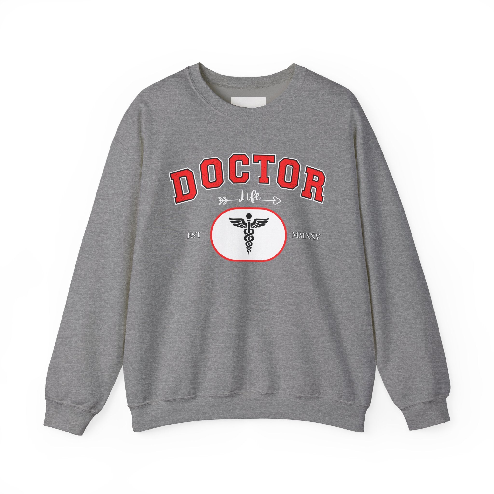 Doctor Crewneck Sweatshirt, Unisex Sweatshirt, Medical Gift, Graduation, Nurse Appreciation, Healthcare Apparel, Cozy Gift