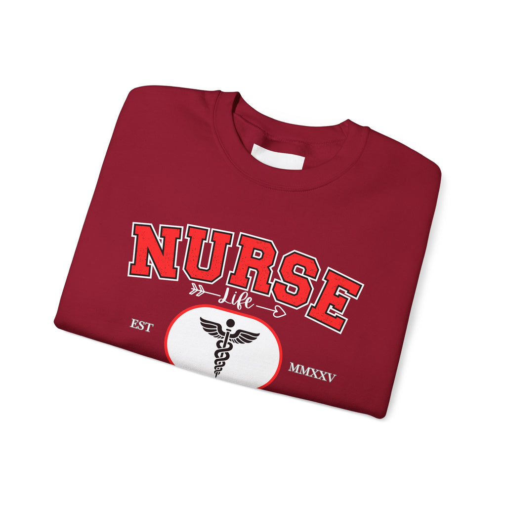 Nurse Sweatshirt | Cozy Crewneck for Healthcare Heroes, Gift for Nurses, Medical Apparel, Nurse Appreciation Week, Graduation Gift