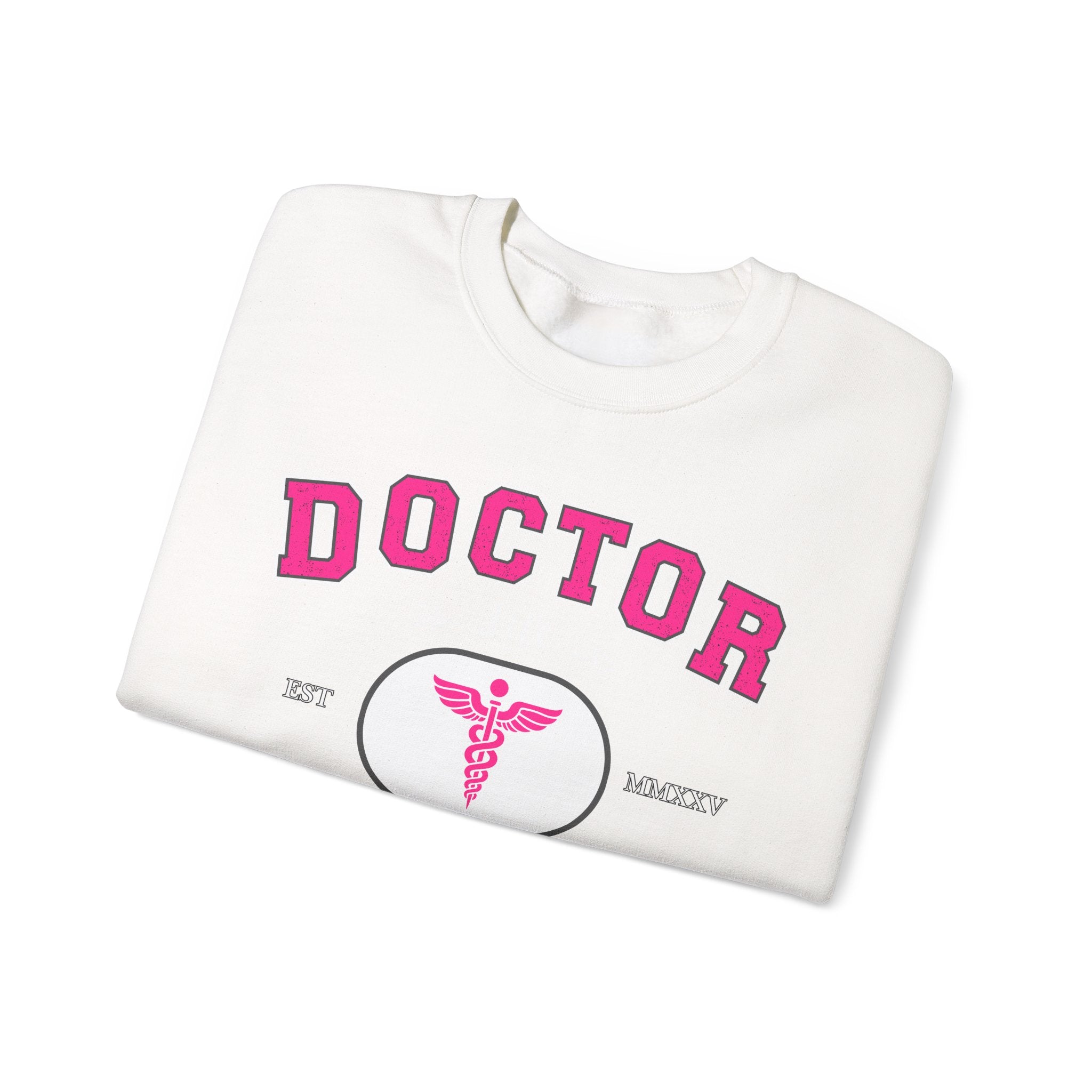 Cute Doctor Sweatshirt, Unisex Crewneck for Medical Professionals, Gift for Healthcare Workers, Funny Nursing Apparel, Cozy Medical [...]