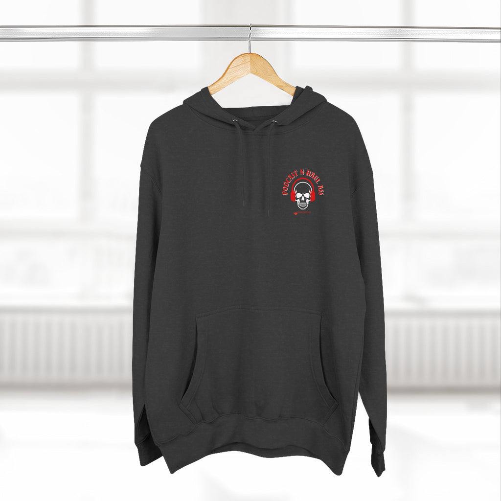 Trucking Podcast Haul Ass Fleece Hoodie, Cozy Streetwear, Gift for Podcast Lovers, Casual Wear, Trendy Hoodie, Comfortable Layer