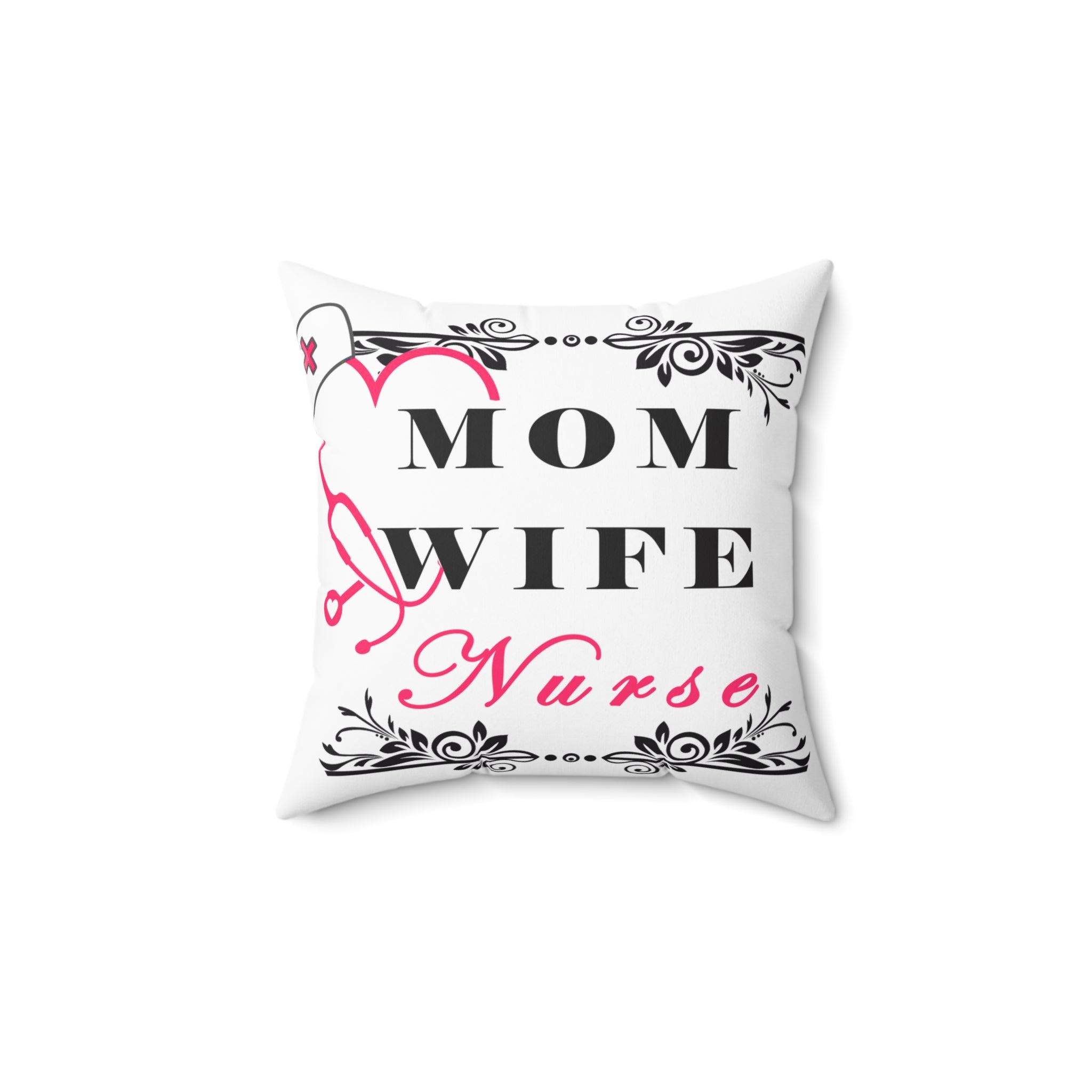Square Pillow Nurse Mom Wife Healthcare Medical Workers Gift